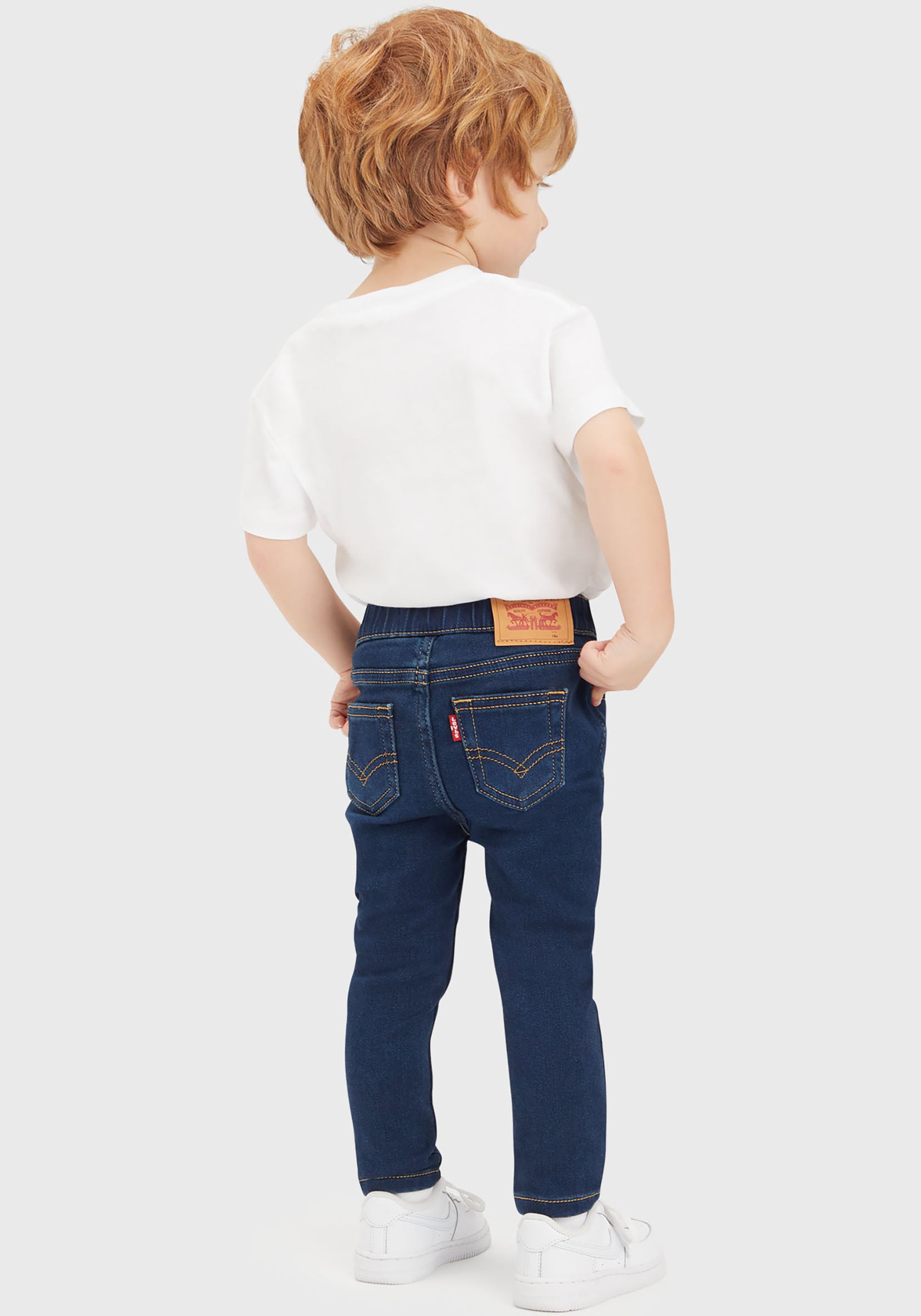 Levi's® Kids Schlupfjeans »LVB SKINNY DOBBY PULL ON PANTS«, for Baby BOYS