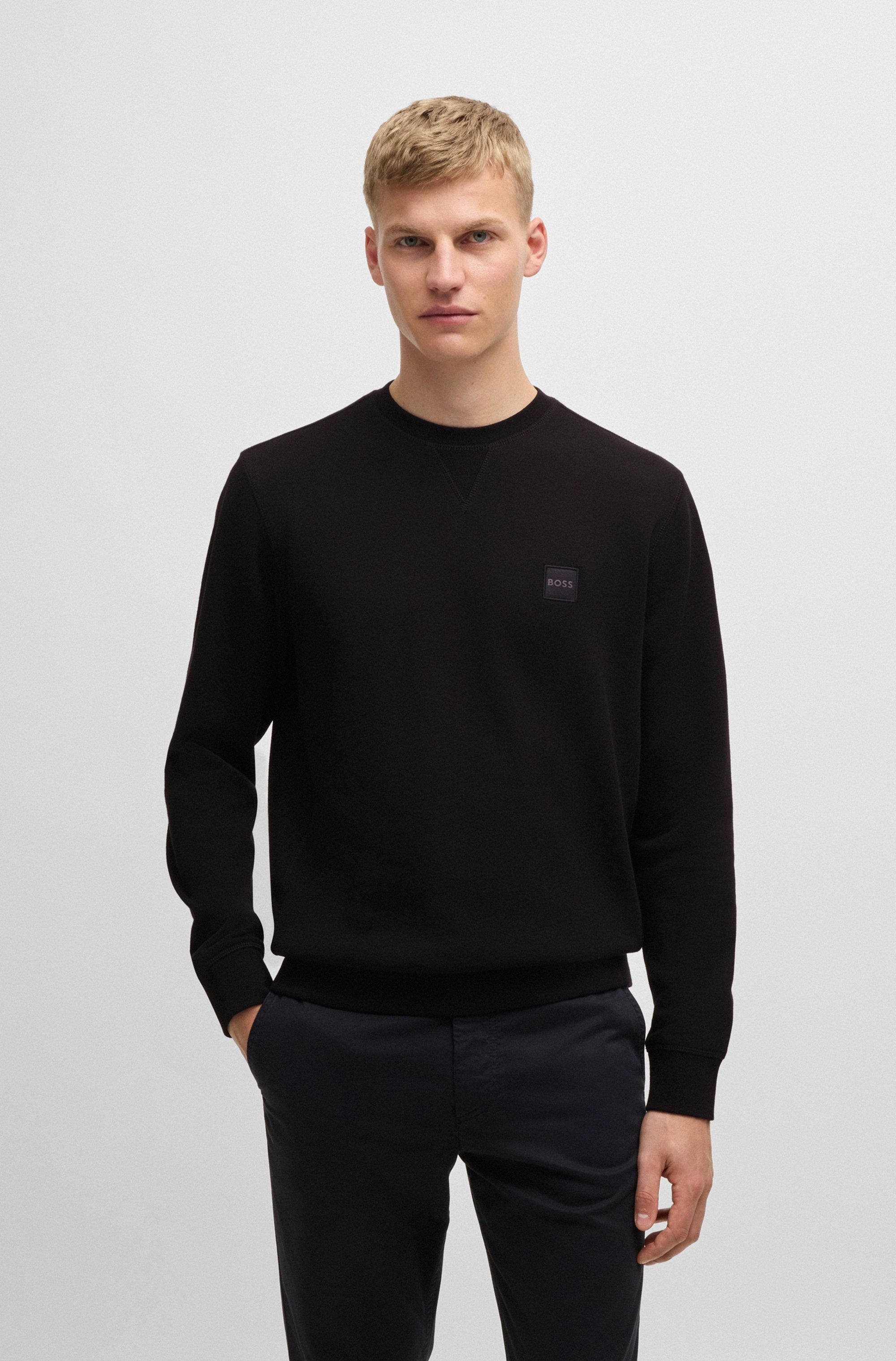 BOSS ORANGE Sweatshirt »Westart«, mit BOSS Logopatch