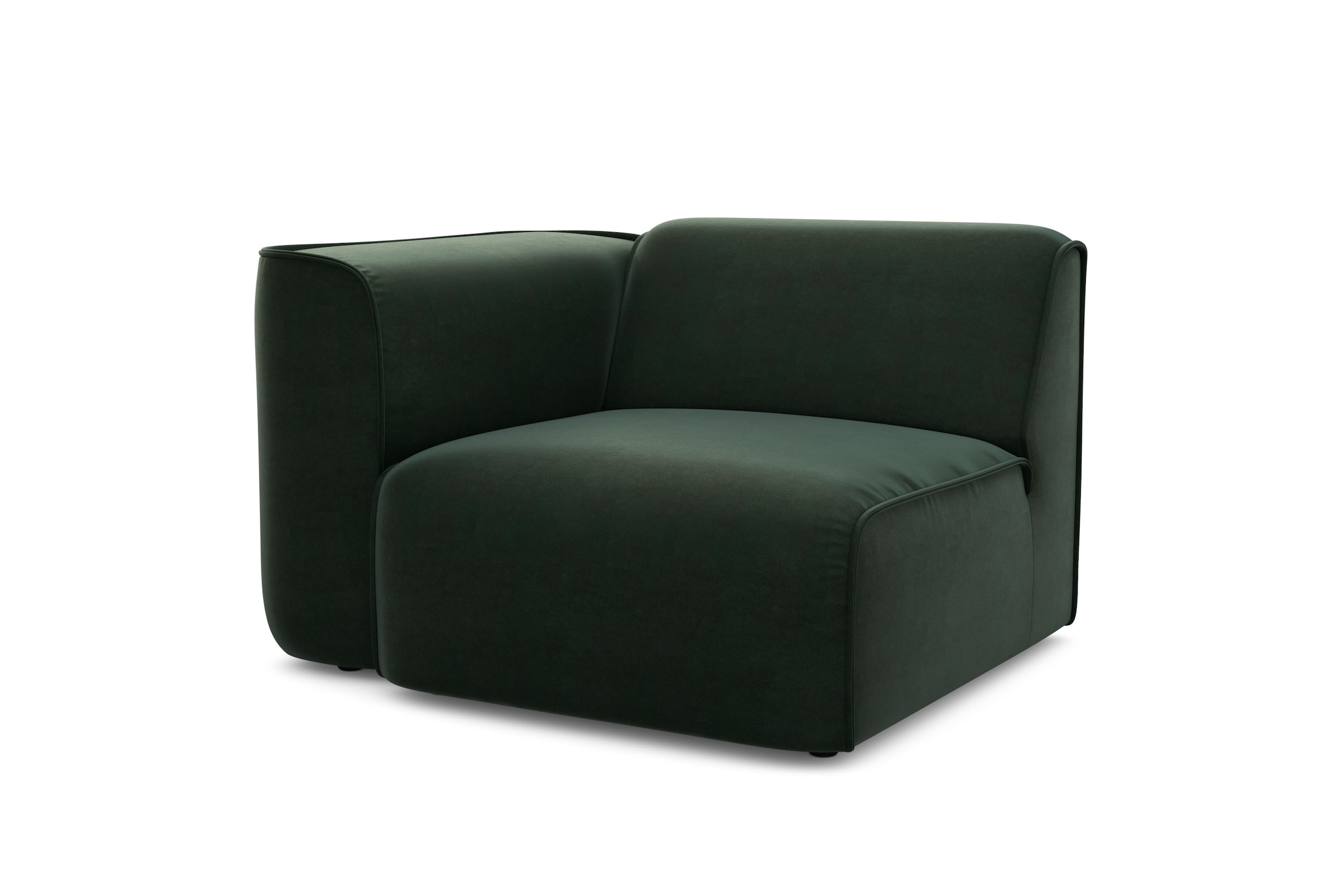 RAUM.ID Sessel »Merid Sofa-Eckelement, Masse B/T/H: 109/97/46 cm«, als Modul oder separat verwendbar, für individuelle Zusammenstellung