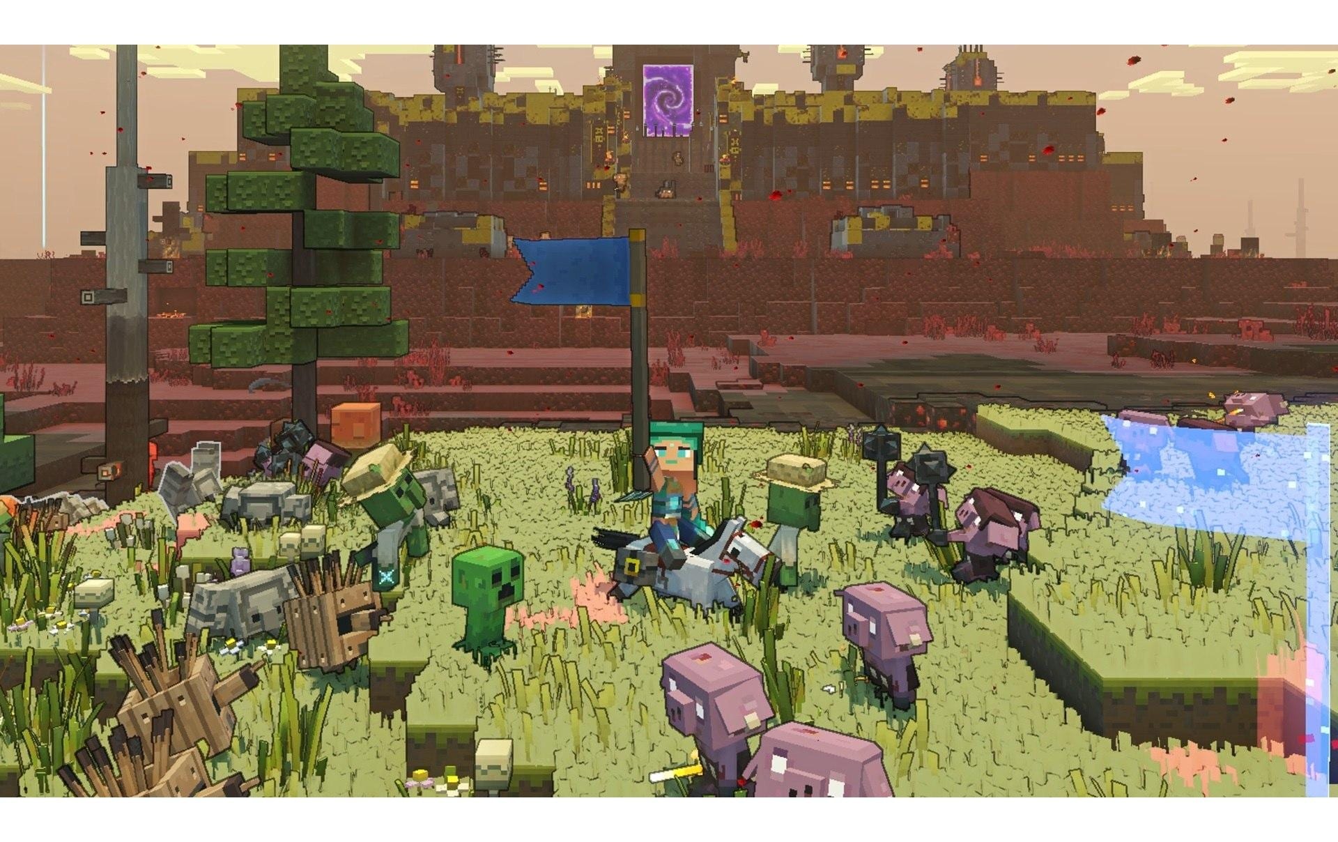 Spielesoftware »Minecraft Legends - Deluxe Edition, PS4«, PlayStation 4