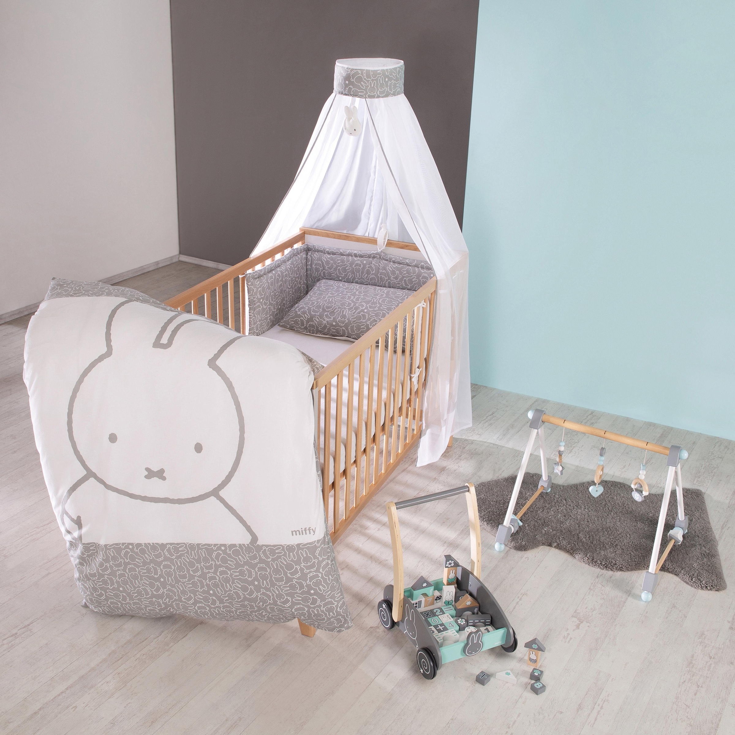 »miffy®«, und mit Jelmoli-Online bestellen 4-tlg., Shop Himmelbettgarnitur ❤ im Nestchen roba® Bettwäsche, Himmel