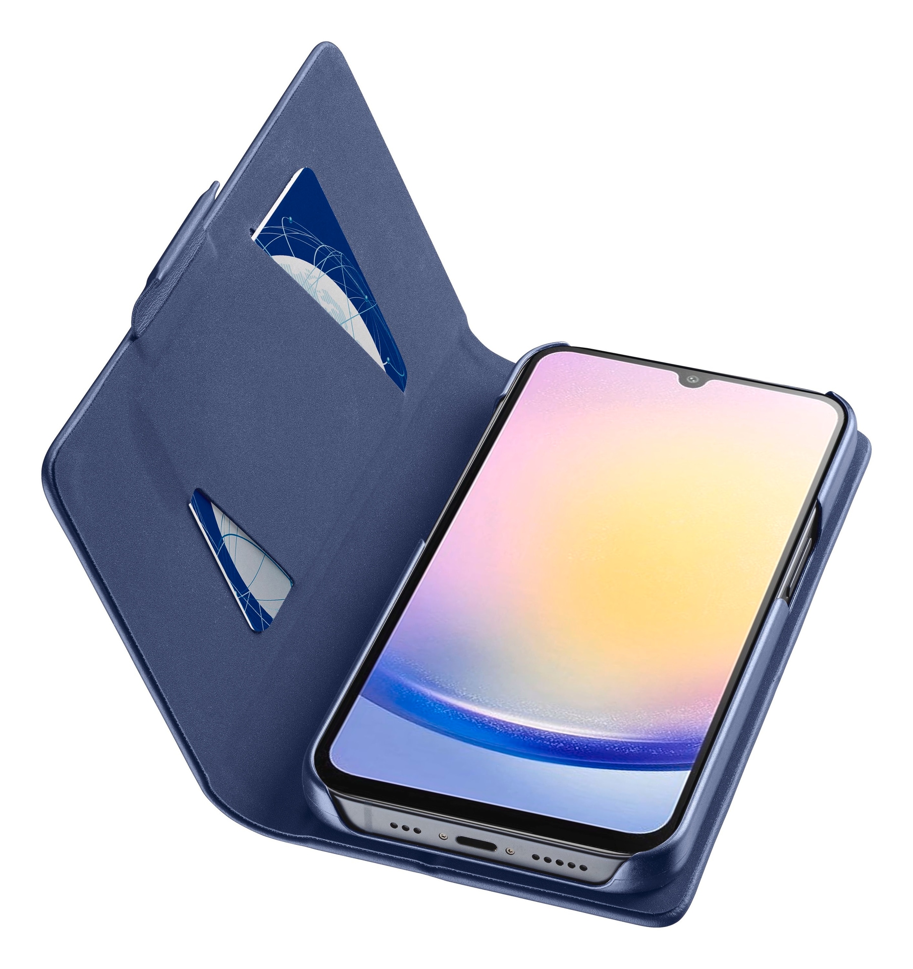 Cellularline Handyhülle »Book Case für Samsung Galaxy A26 5G«, Samsung Galaxy A26 5G, Backcover, Schutzhülle, Handyschutzhülle, Case, Schutzcase, stossfest