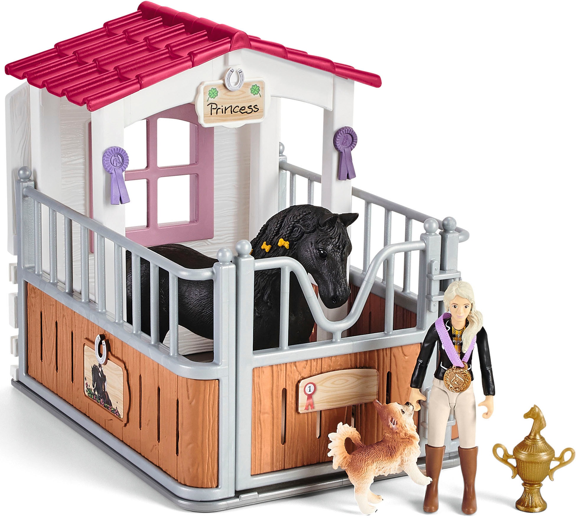 Schleich® Spielfigur »HORSE CLUB, Tori und Princess (42437)«, Made in Europe