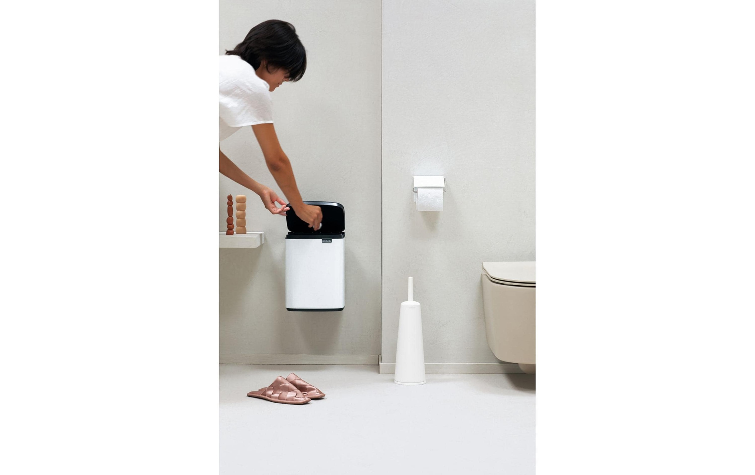 Brabantia Kosmetikeimer »Bo Waste Bin 7 l«, 1 Behälter