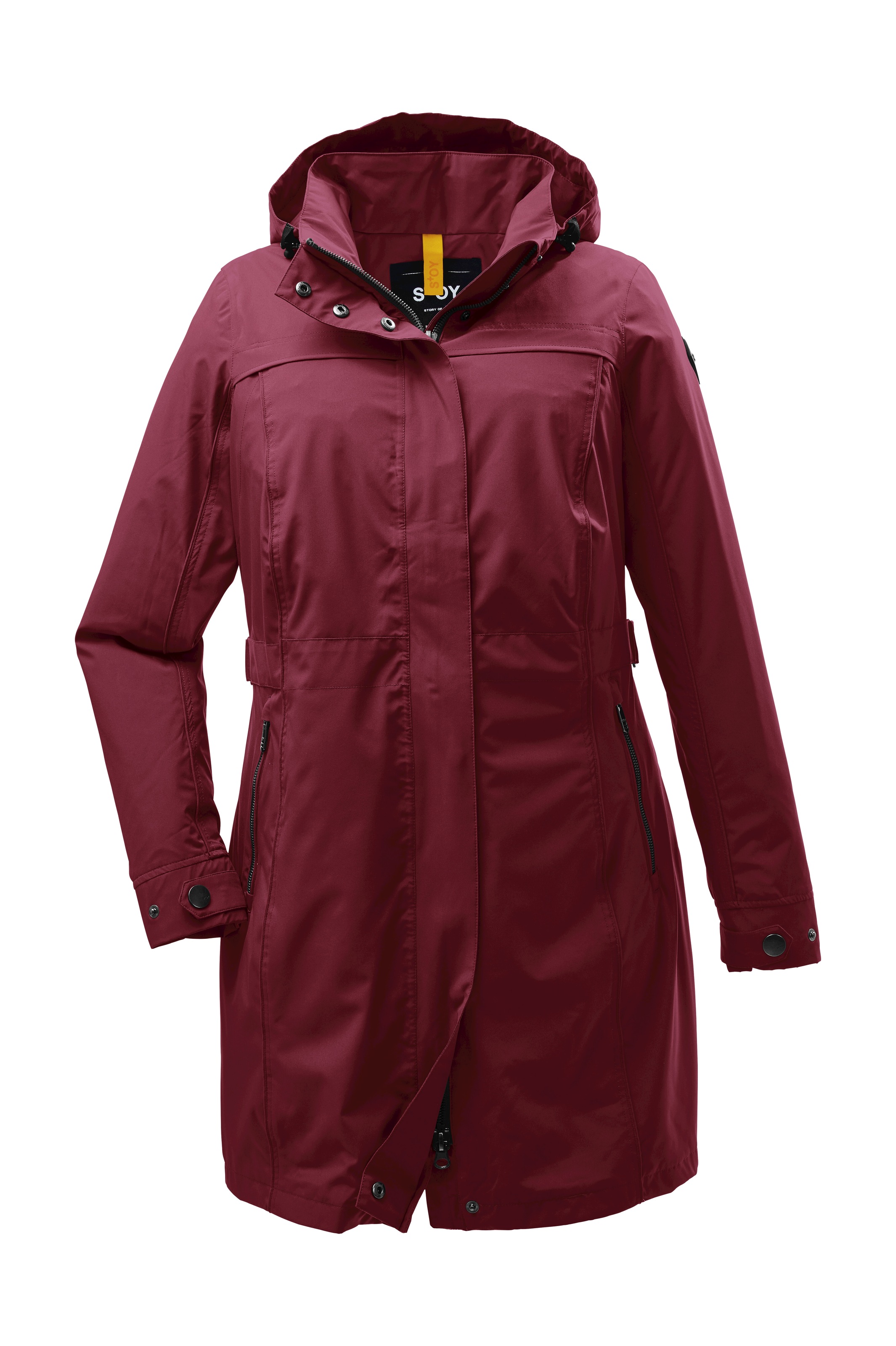 STOY Parka »Thiant WMN PRK C«, Stilvoller, wasserdichter STOY Parka mit regulierbarer Kapuze