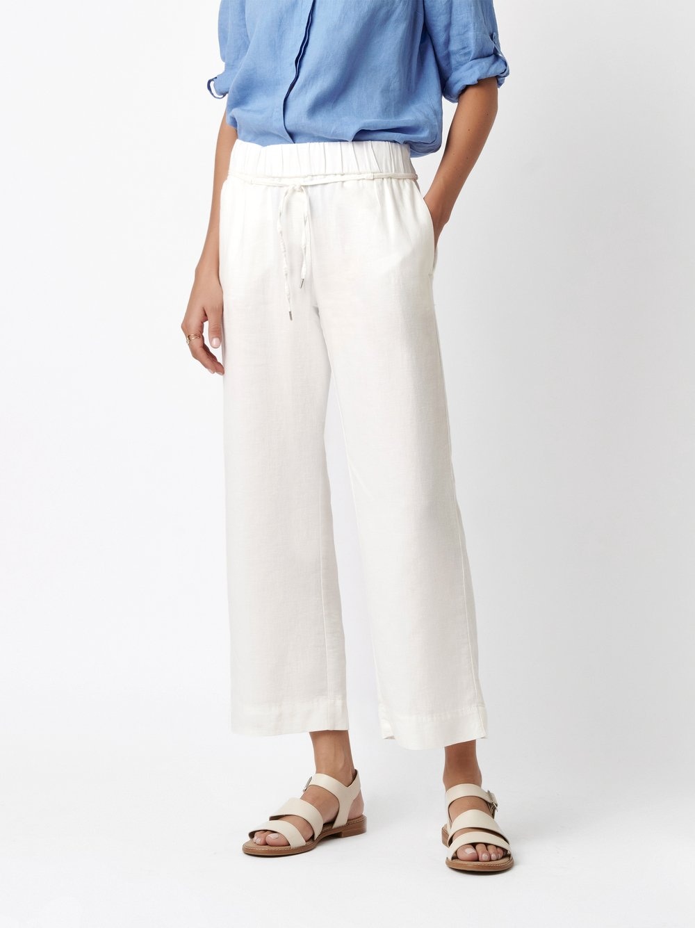 TONI Schlupfhose »Pia Wide Leg 7/8« Sommerhose mit Taschen