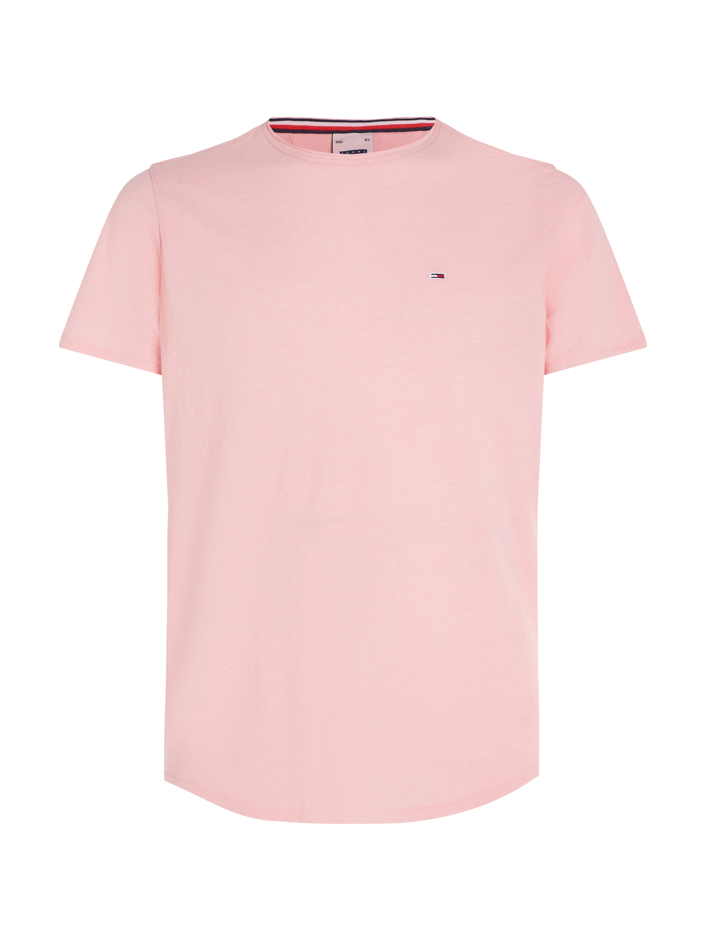 Tommy Jeans T-Shirt »TJM SLIM JASPE C NECK«, Classics Slim Fit mit Markenlabel
