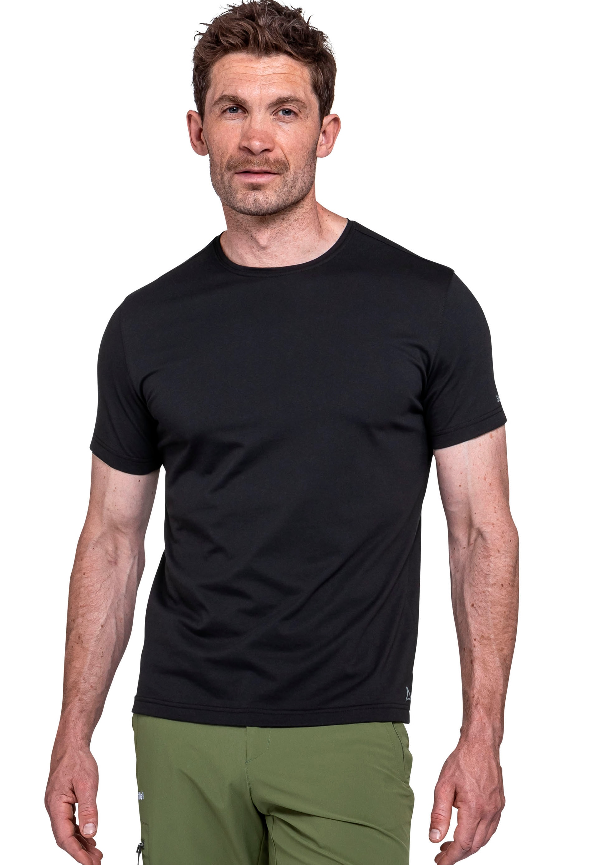 Schöffel T-Shirt »T Shirt Buchberg M« für Erwachsene, sportlicher Stil, aus Baumwolle und Polyester