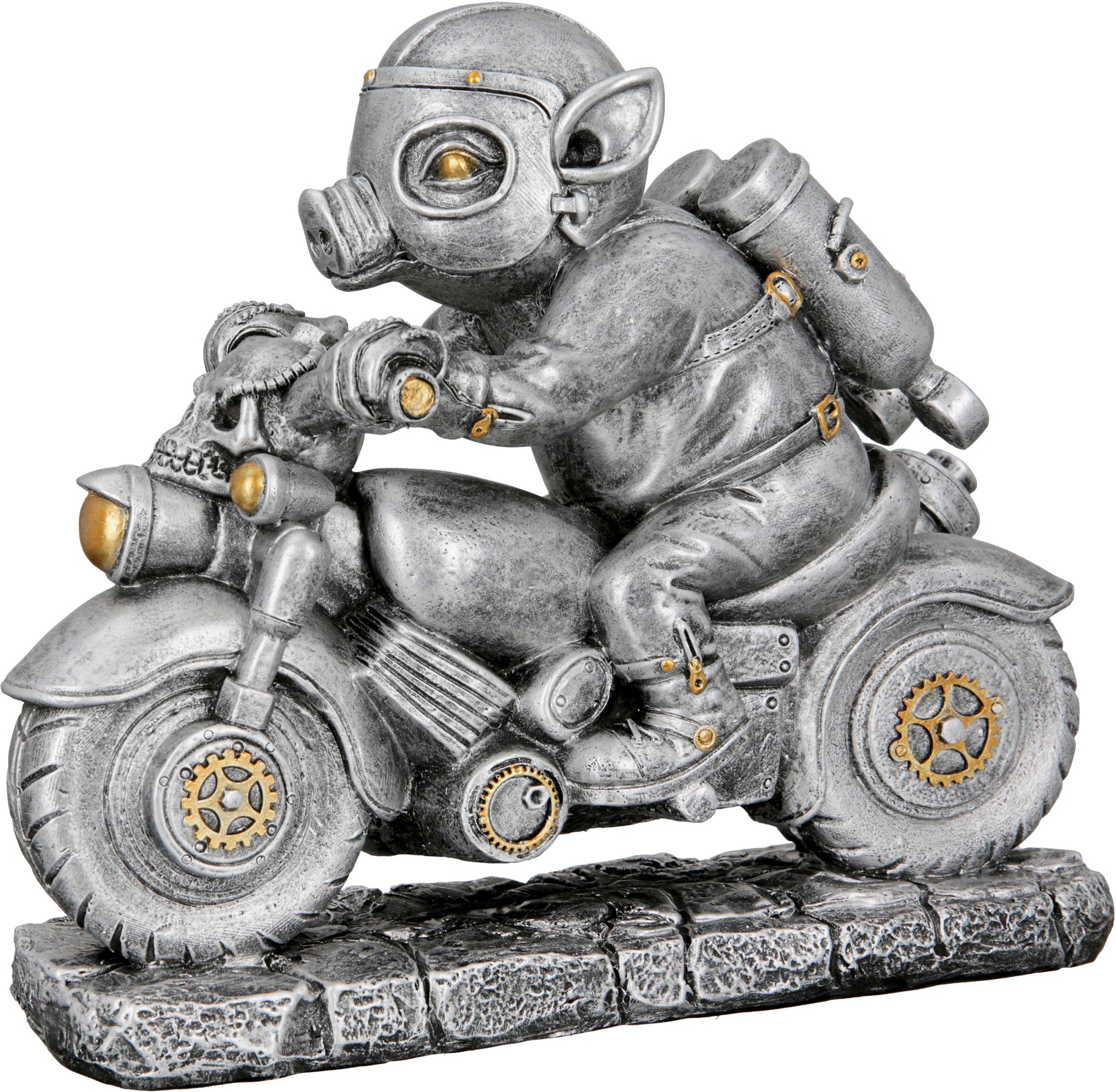 Casablanca by Gilde Tierfigur »Skulptur Steampunk Motor-Pig« online shoppen  | Jelmoli-Versand