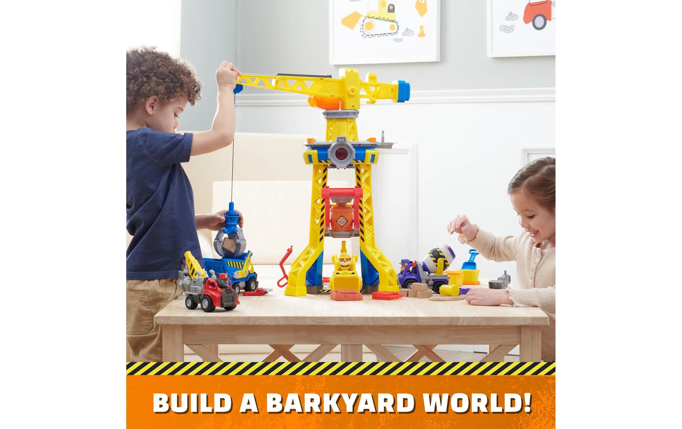 Spielwelt »Spinmaster Rubble und Crew Barkyard Crane«
