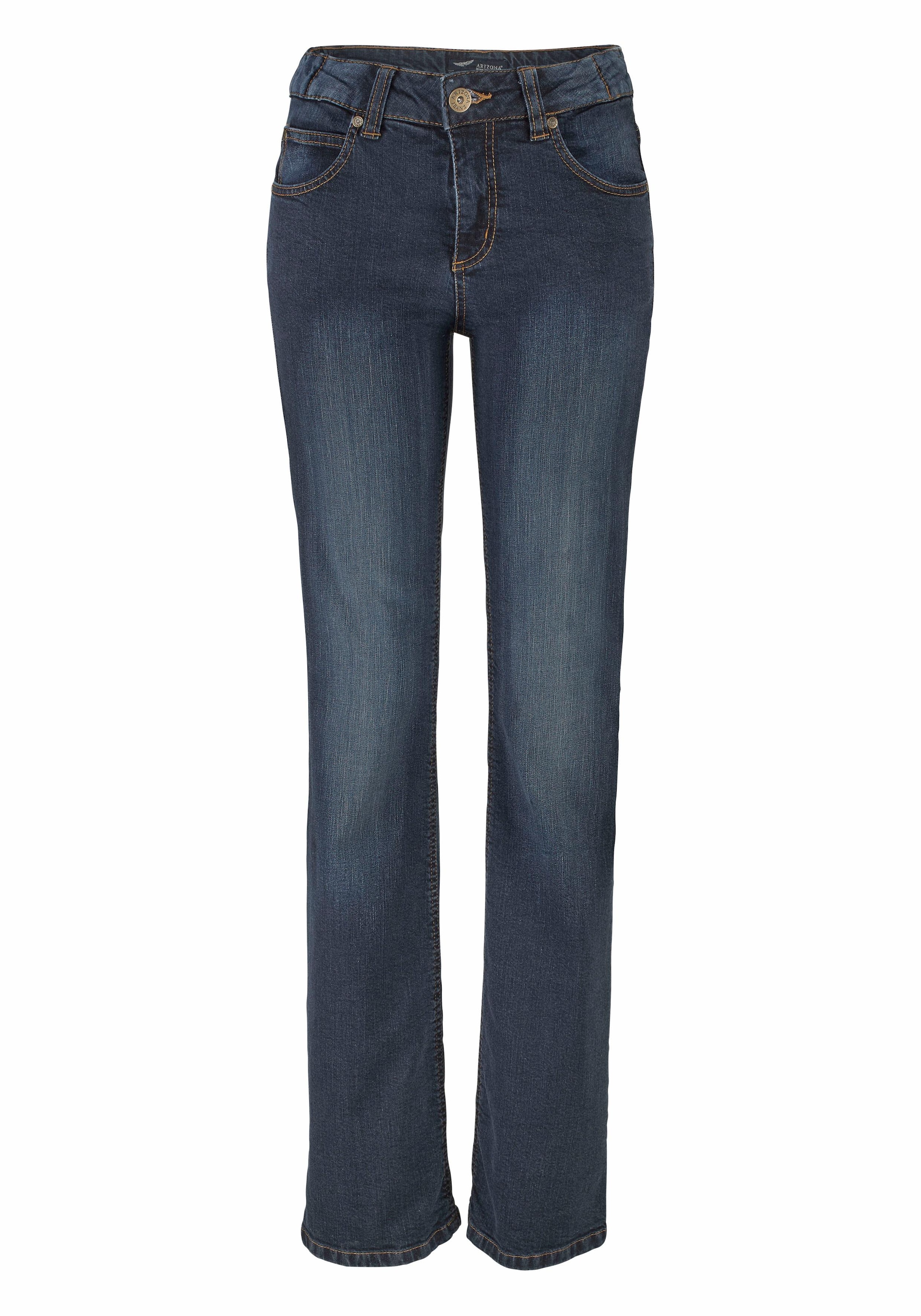 Arizona Bootcut-Jeans »Bund Schweiz seitlichem Gummizugeinsatz«, bei online Jelmoli-Versand Waist mit shoppen High