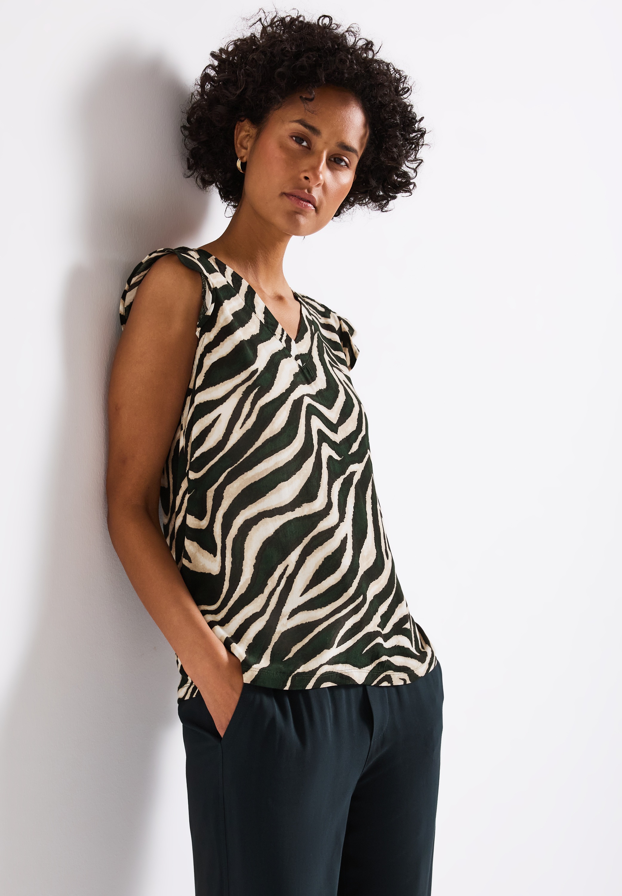 STREET ONE Shirttop mit All-Over Print