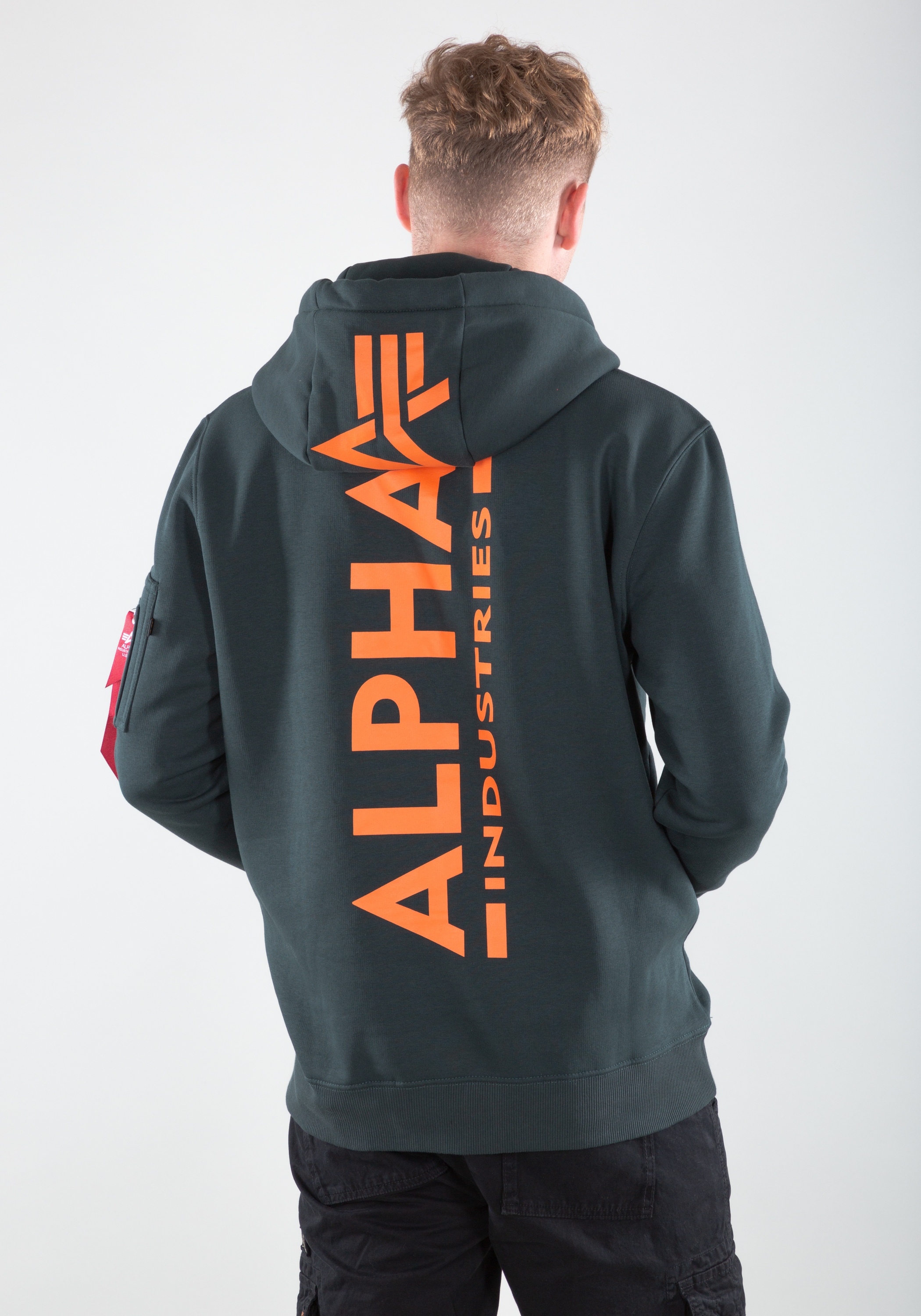 Alpha Industries Hoodie »Alpha Industries Men - Hoodies Backprint Hoodie «