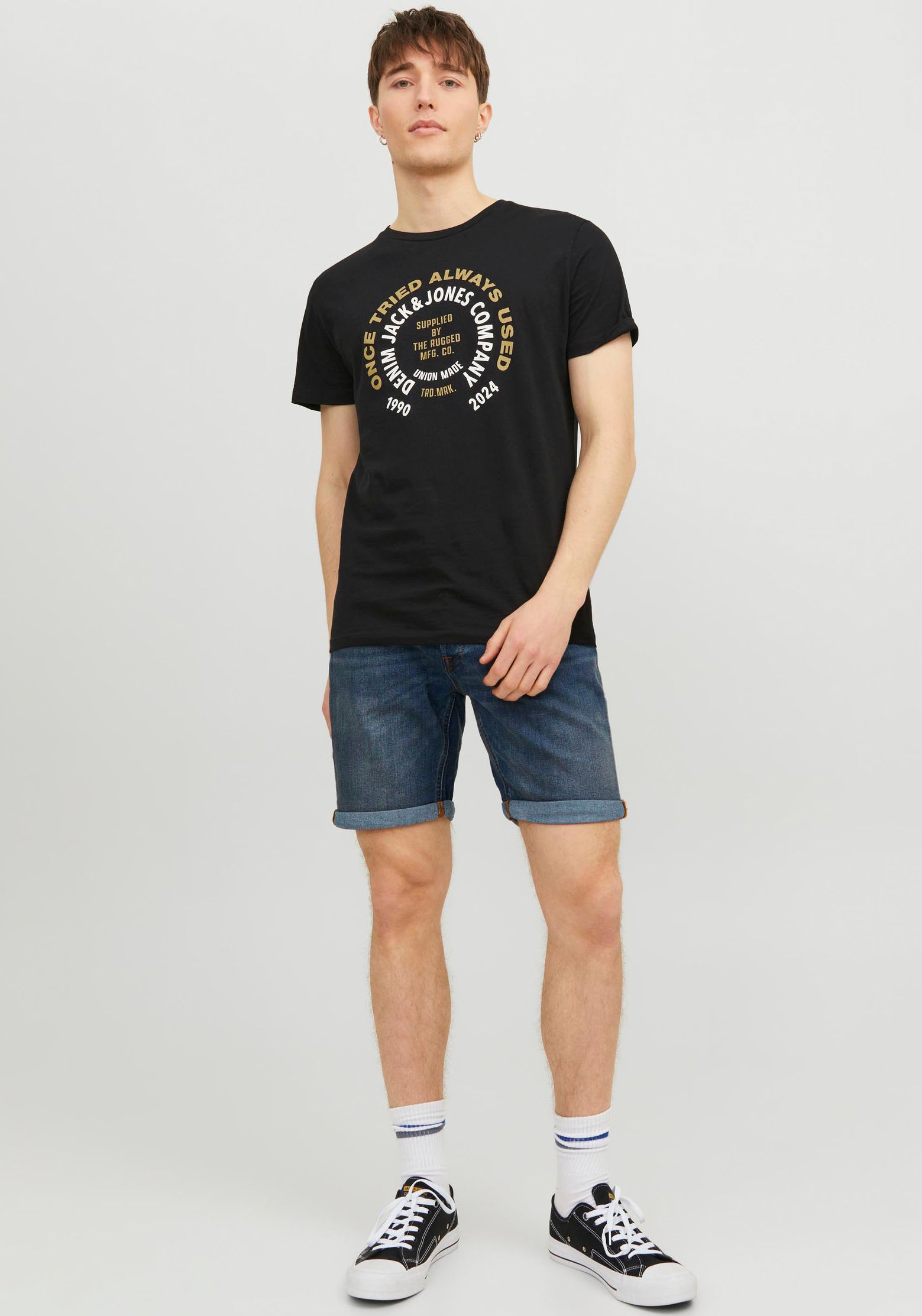 Jack & Jones Jeansshorts »JJIRICK JJORIGINAL SHORTS« kaufen