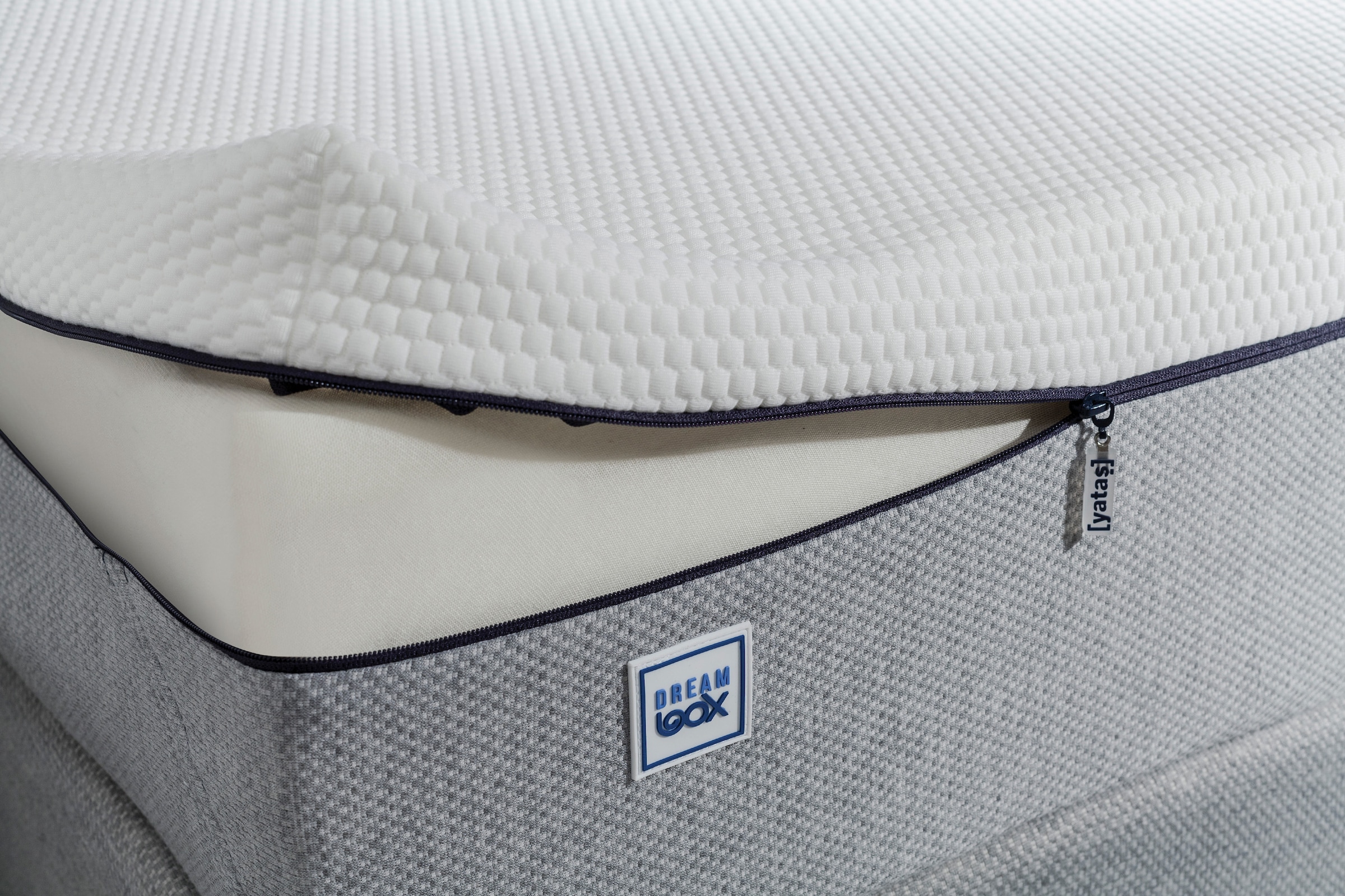 Yatas Bedding Taschenfederkernmatratze »Dream Box Roll PRO, Matratze 90x200, 140x200 cm & weitere Grössen«, 24 cm hoch, 416 Federn, (1 St.), H2 / H3, wendbar, ergonomisch, atmungsaktiv