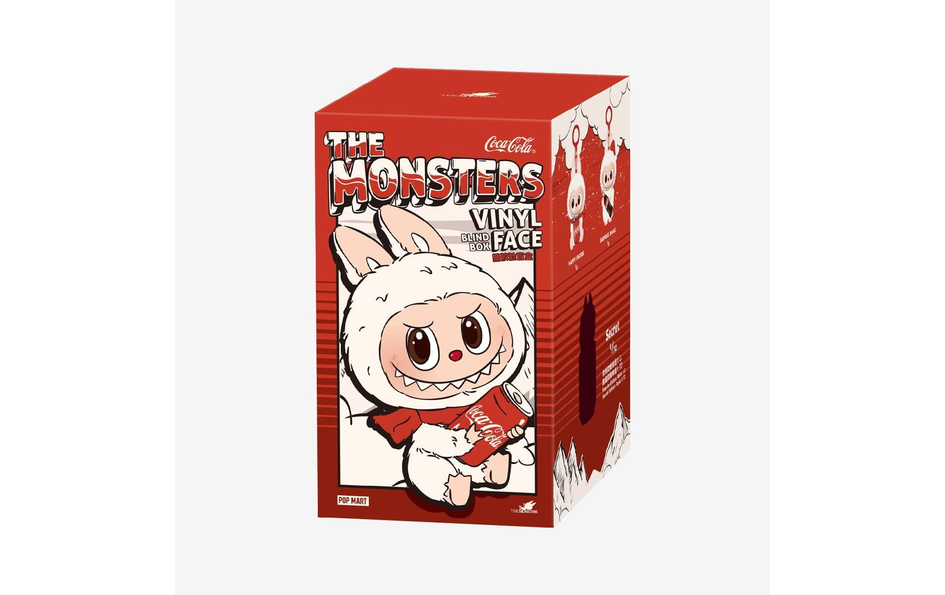 nicht definiert Plüschfigur »Pop Mart Plüsch-Anhänger Labubu Coca Cola Blind Box, 17 cm«