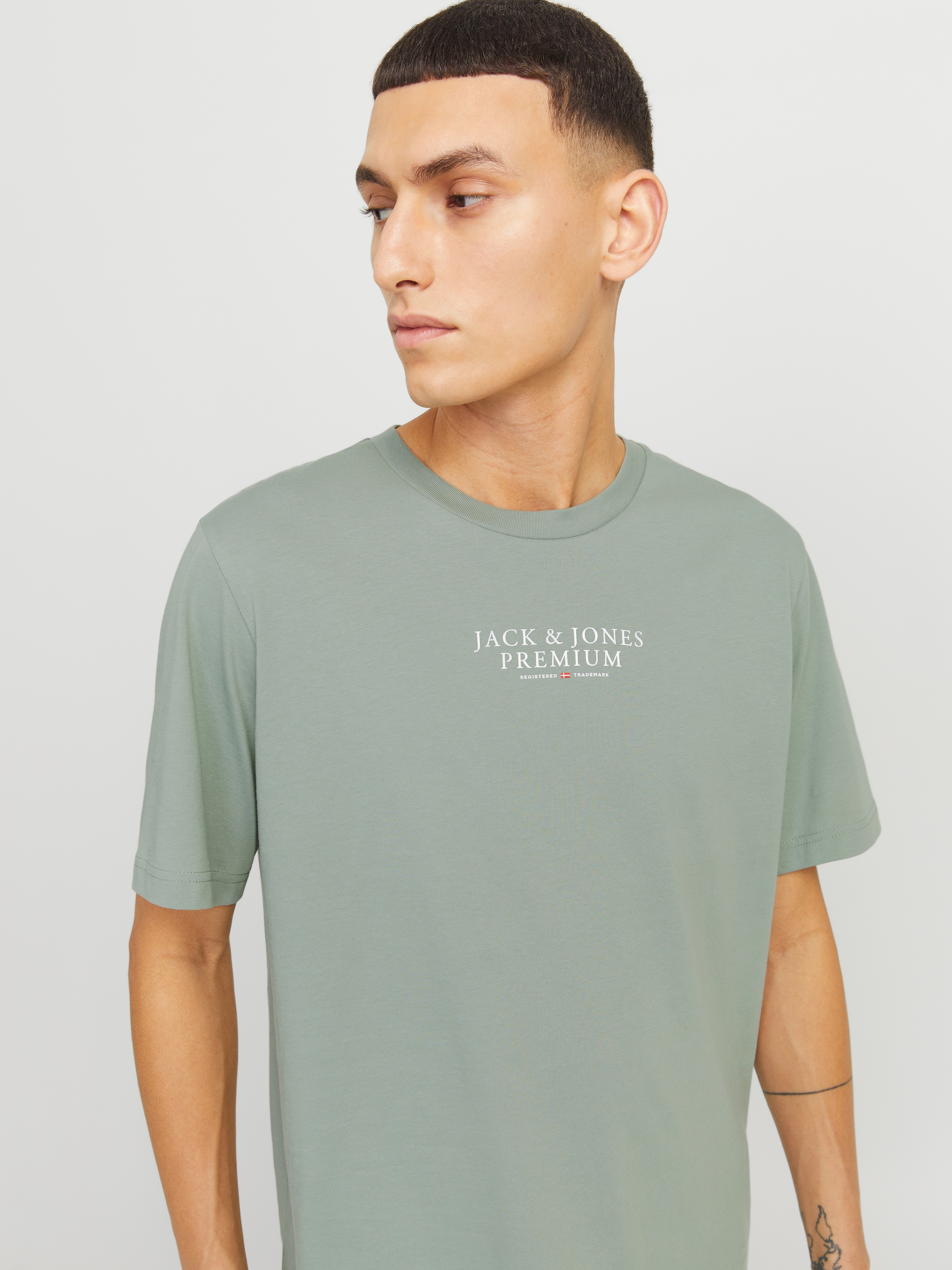 Jack & Jones Rundhalsshirt »JPRBLUARCHIE TEE CREW NECK«
