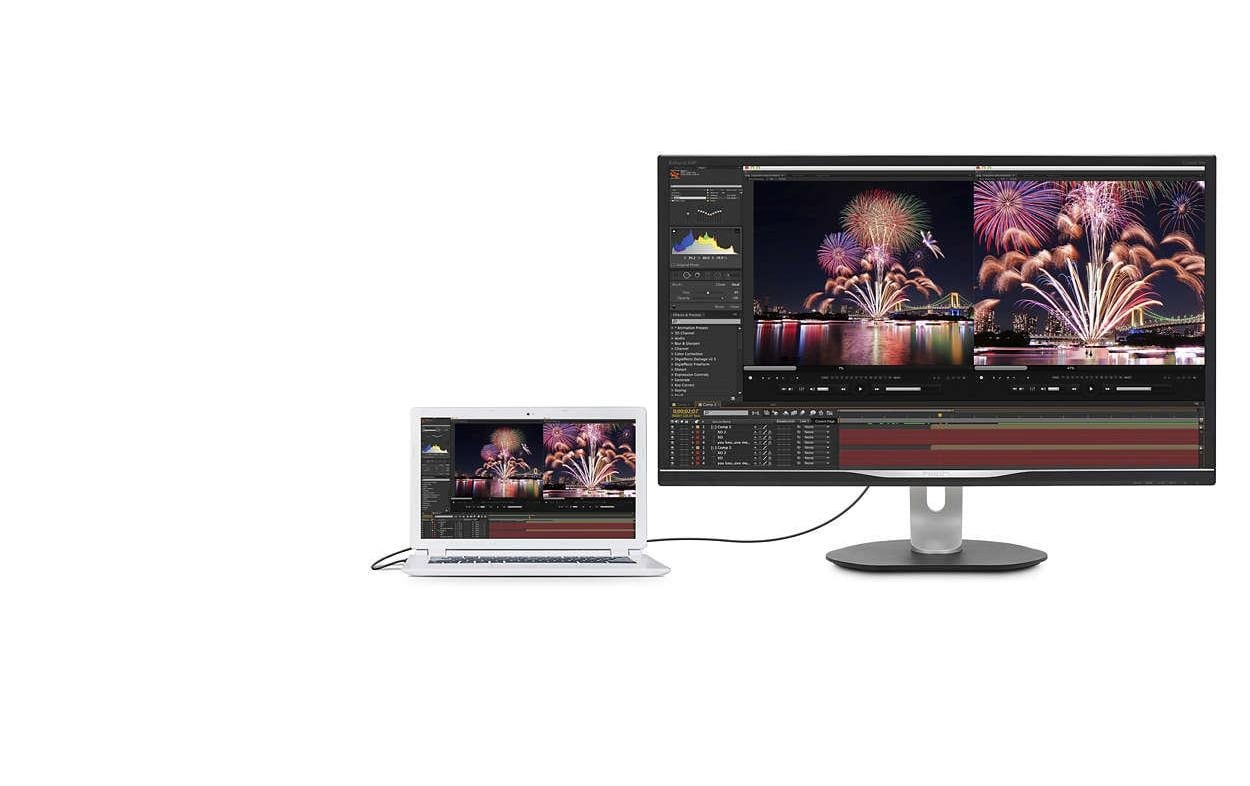 Philips Ergo Monitor »328P6VUBREB/00«, 80,96 cm/32 Zoll, 3840 x 2160 px, 4K Ultra HD, 60 Hz