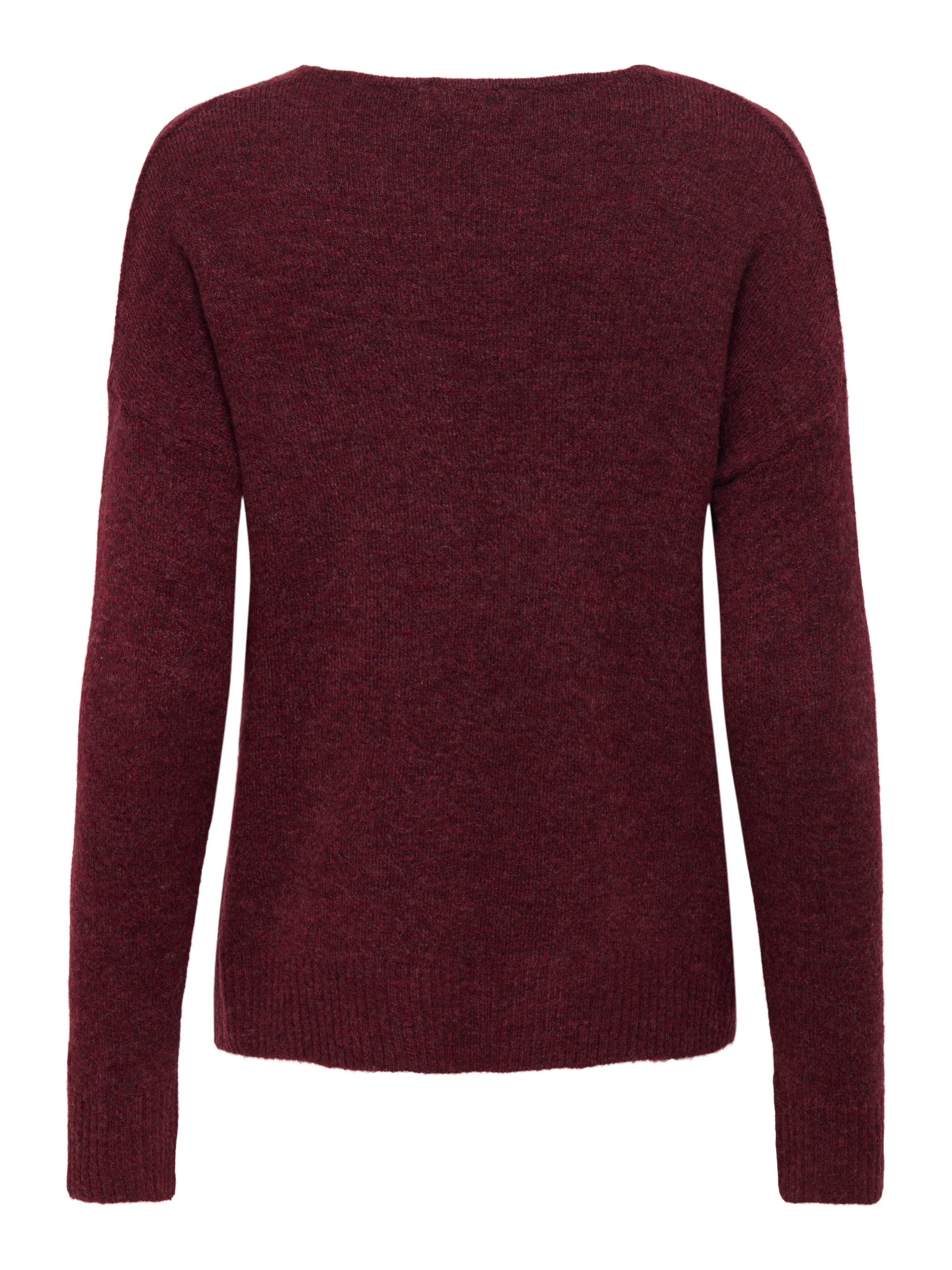 JDY V-Ausschnitt-Pullover »JDYELANORA L/S V-NECK PULLO. KNT NOOS«, mit leicht überschnittenen Schultern