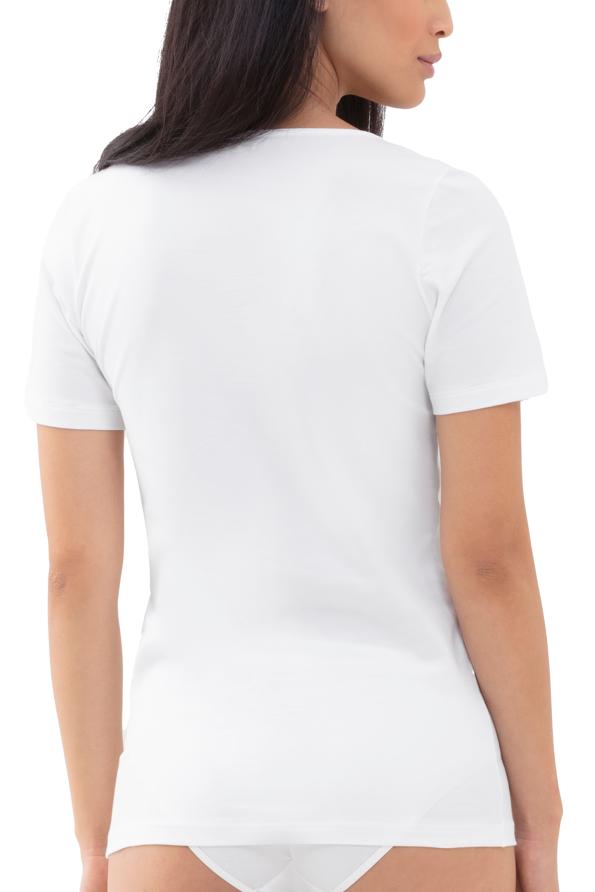 Mey Kurzarmshirt »SERIE COTTON PURE«, Rundhalsausschnitt, Halbarm, Legere Passform
