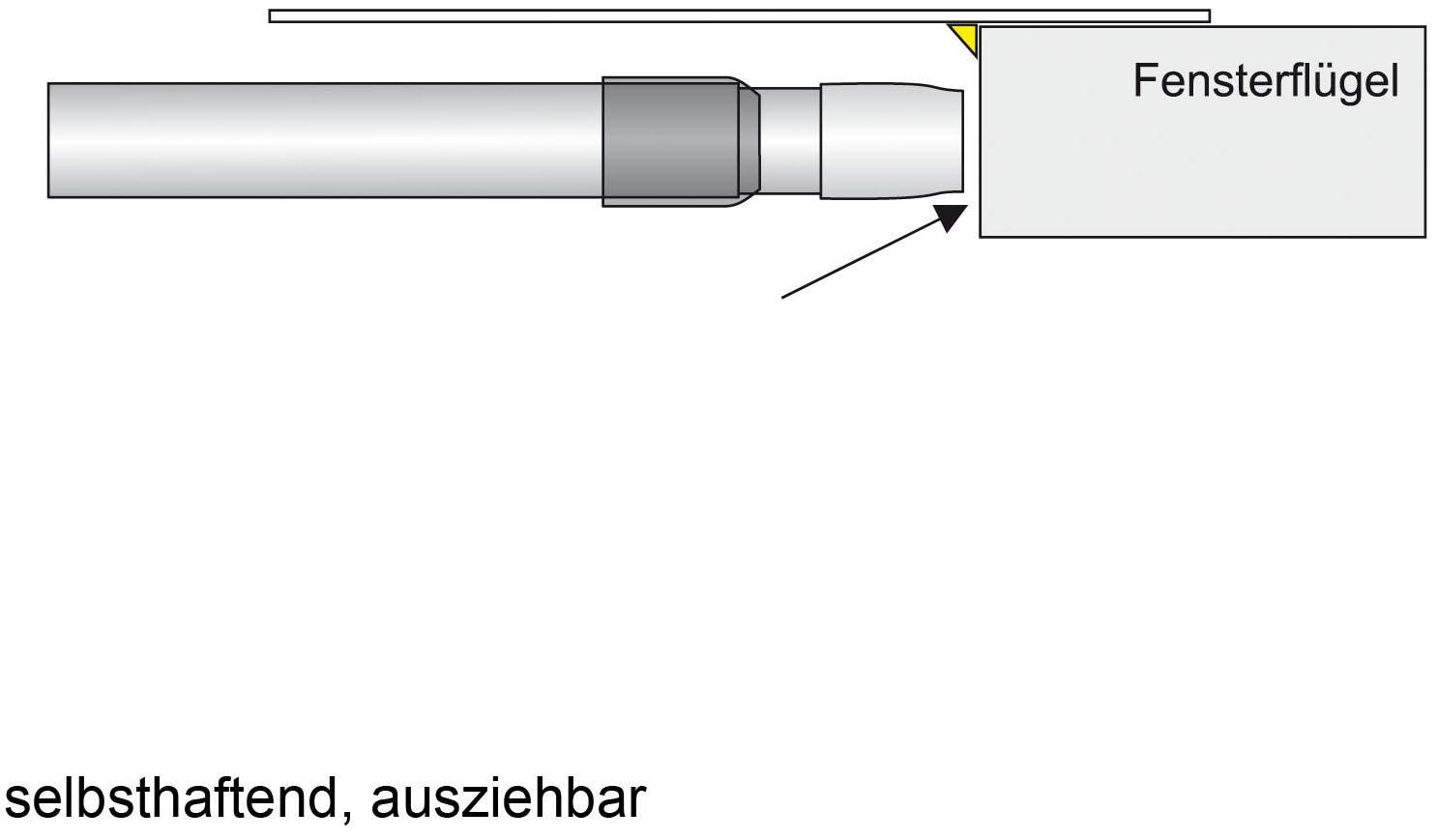 1 Scheibenstange ausziehbar online Liedeco | läufig-läufig, »Pin-Soft«, Jelmoli-Versand shoppen