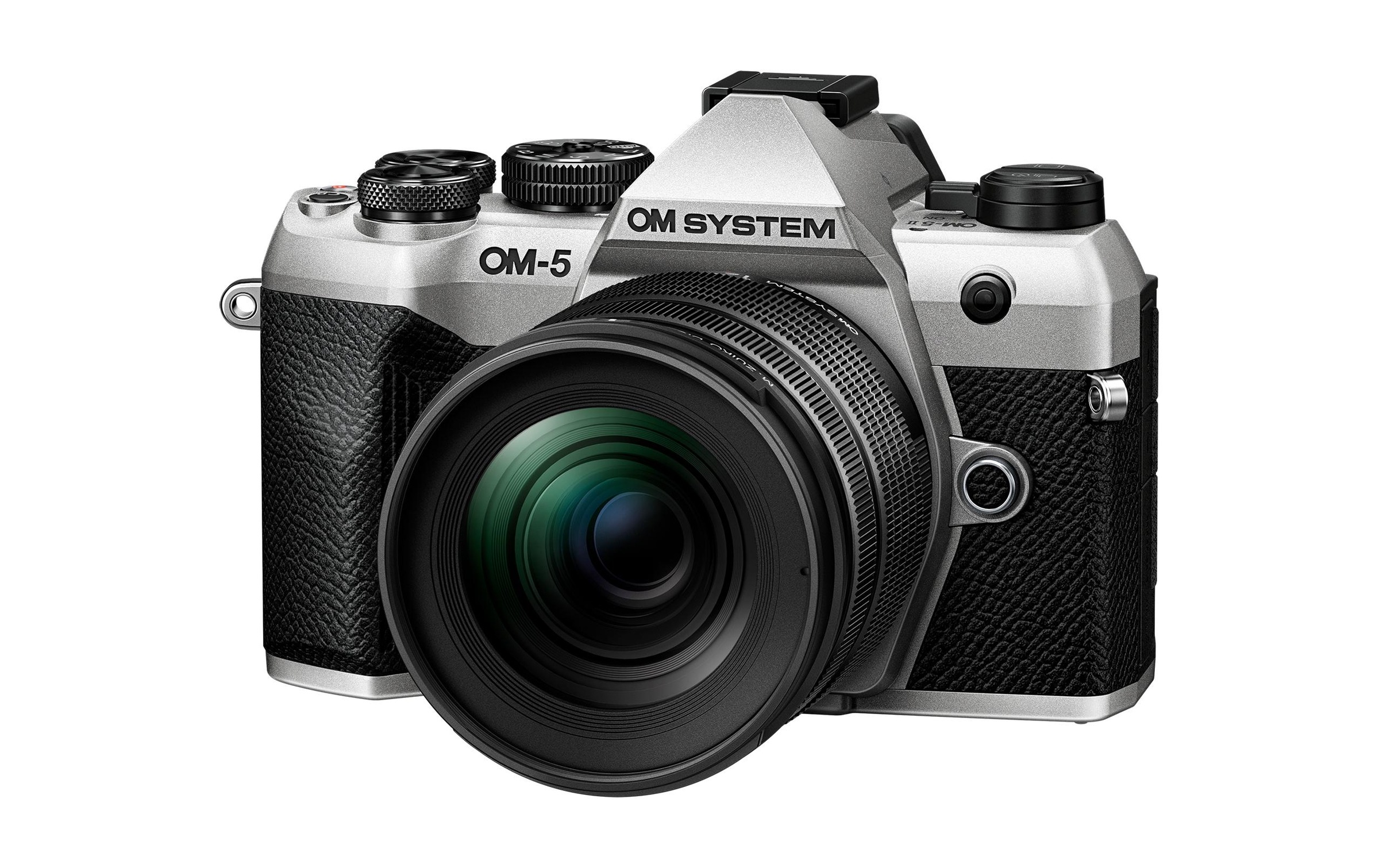OM SYSTEM Kompaktkamera »OM-5 II M.Zuiko Digital ED 12-45mm Kit«, 20,4 MP, 3,75 fachx opt. Zoom, Bluetooth-WLAN