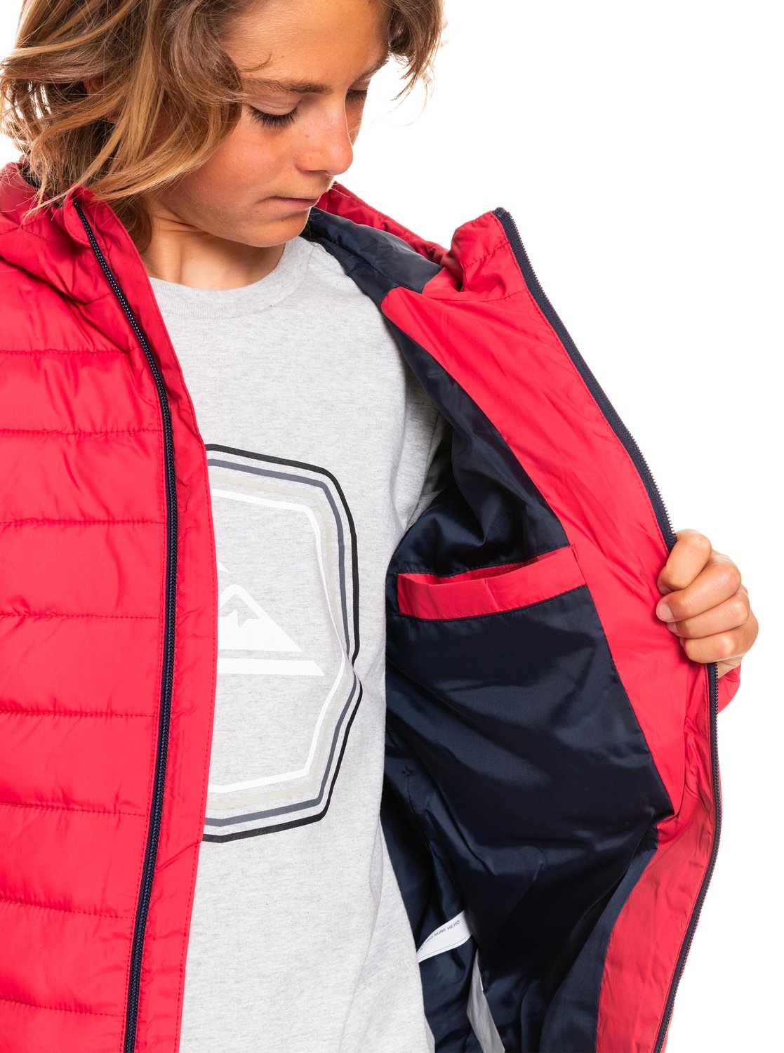 Quiksilver Outdoorjacke »Scaly«, mit Kapuze