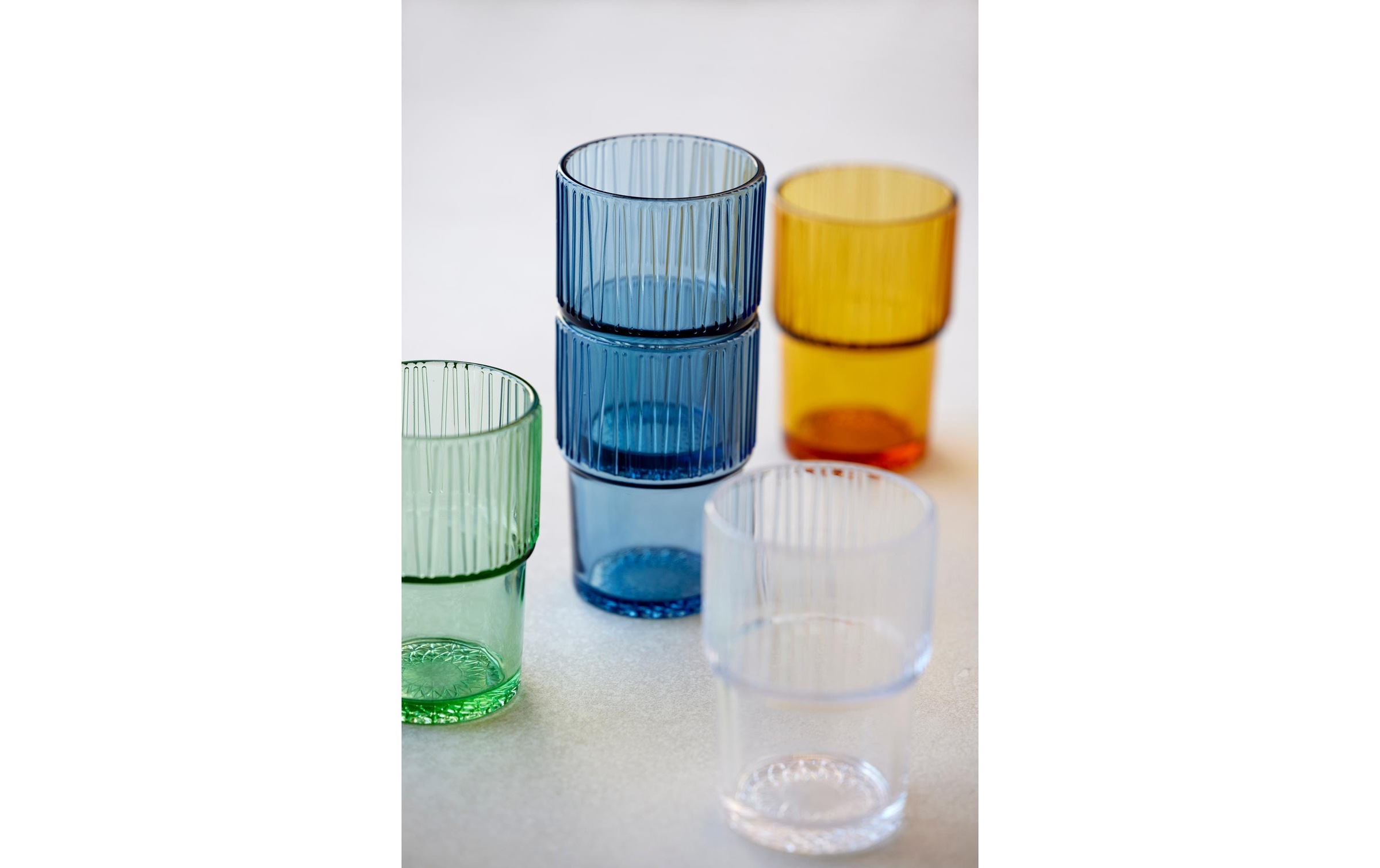 Bitz Latte-Macchiato-Glas »Kusintha 380 ml, 4 Stück«, (Set, 4 tlg.)