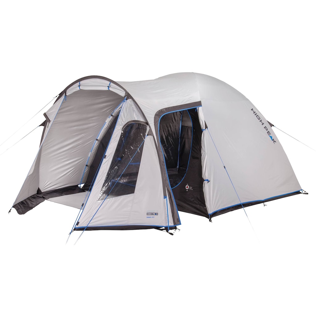 High Peak Kuppelzelt »Zelt Tessin 5.0«, 5 Personen, (mit Transporttasche)