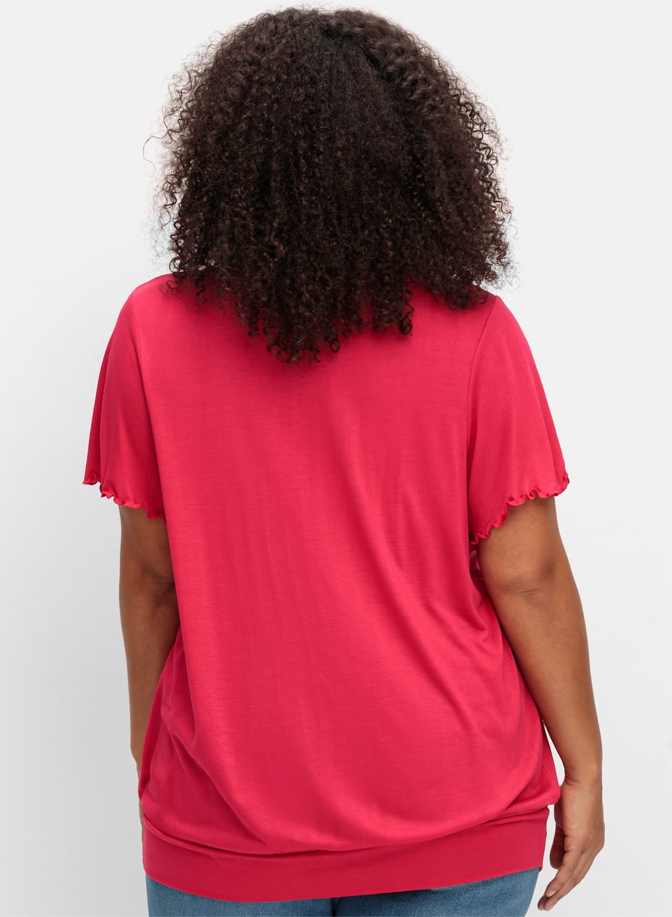 Sheego T-Shirt »T-Shirt«, (1 tlg.)