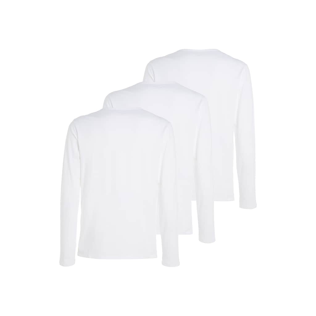 Tommy Hilfiger Underwear T-Shirt »3P LS Tee«, (Packung, 3er-Pack)