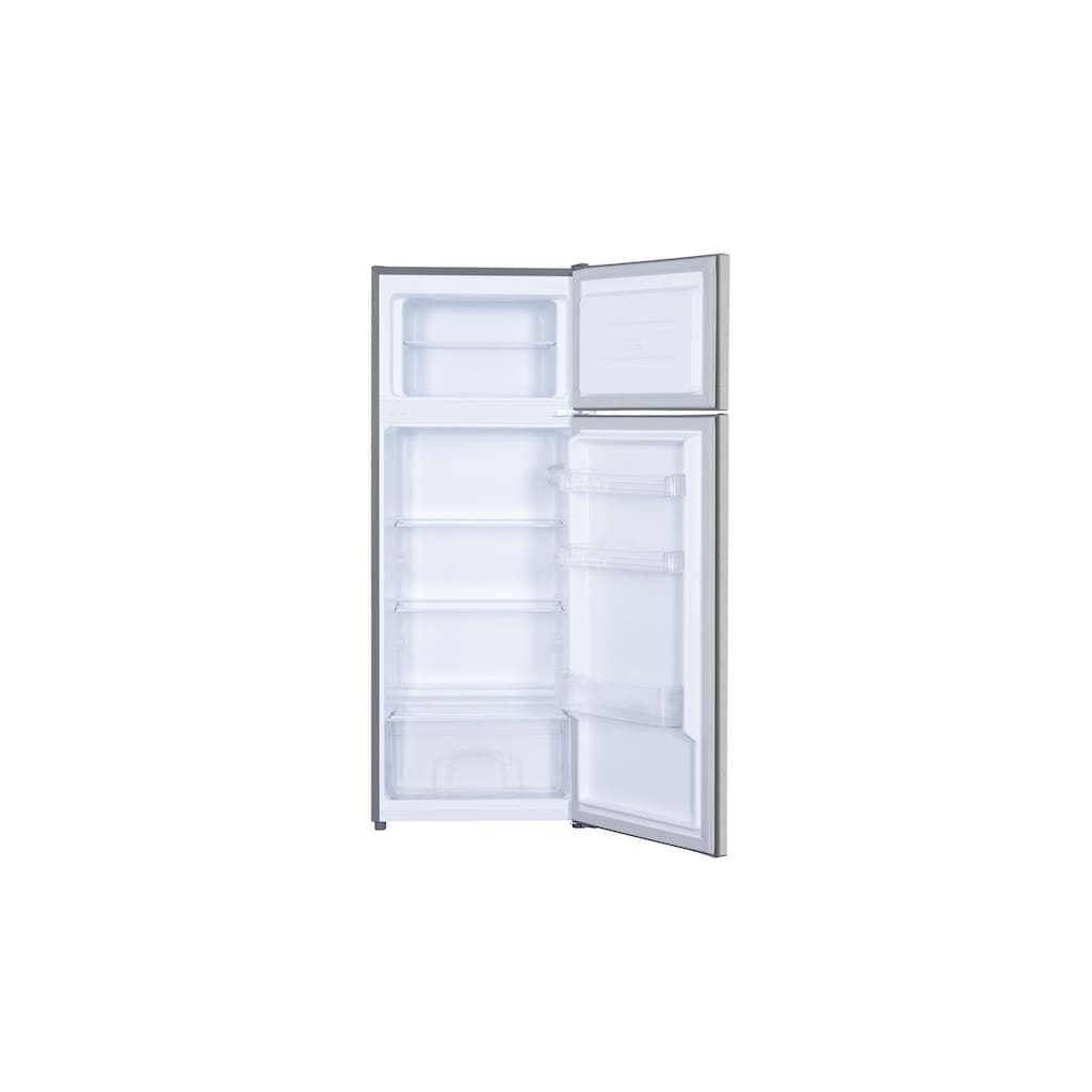 Kühlschrank »GK3581-2 Silber, Rechts«, GK3581-2 Silber, Rechts, 143 cm hoch, 55,5 cm breit