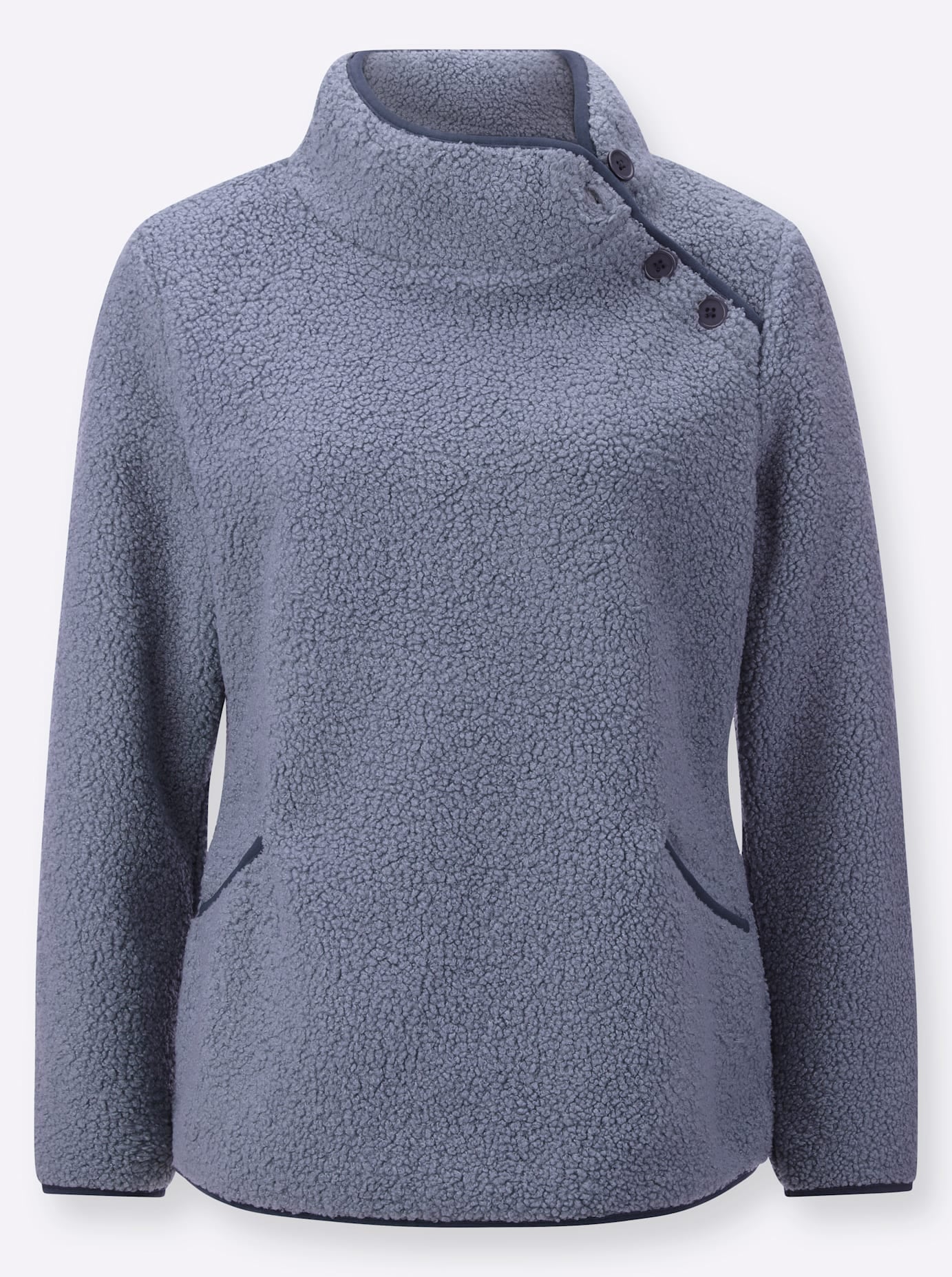 Casual Looks Fleeceshirt »Fleece-Shirt«, (1 tlg.)