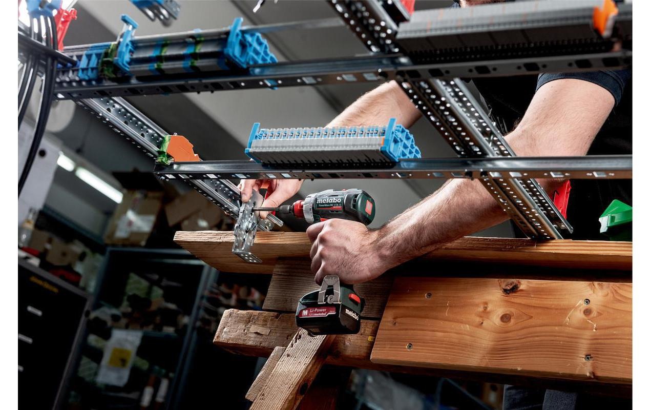 metabo Akku-Schlagbohrschrauber »Metabo Akku-Schlagbohrschrauber Power«, Mit zweitem Akku/Ladegerät