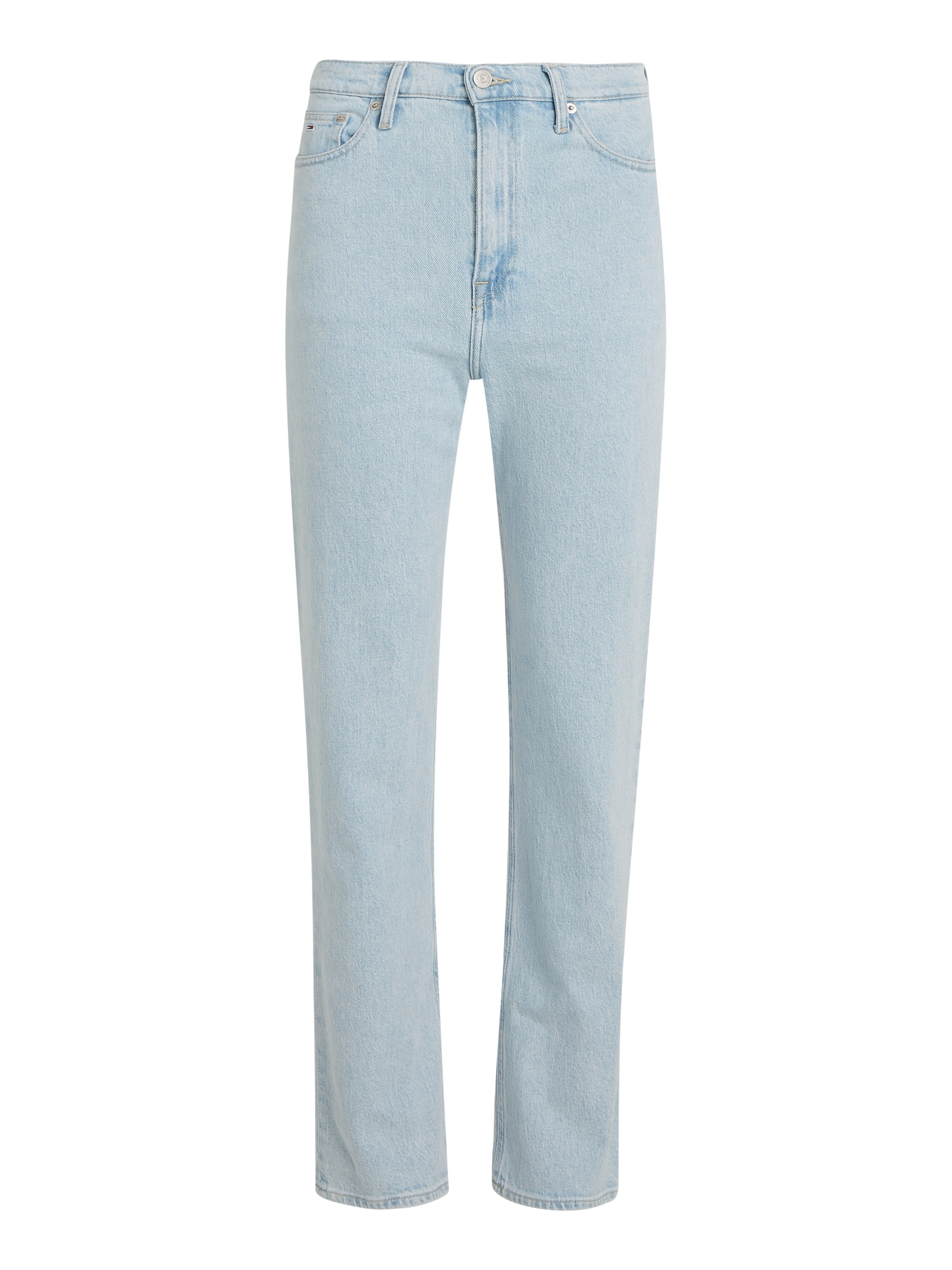 Tommy Jeans Straight-Jeans »JULIE UH STR AH1280«, mit Logostickerei