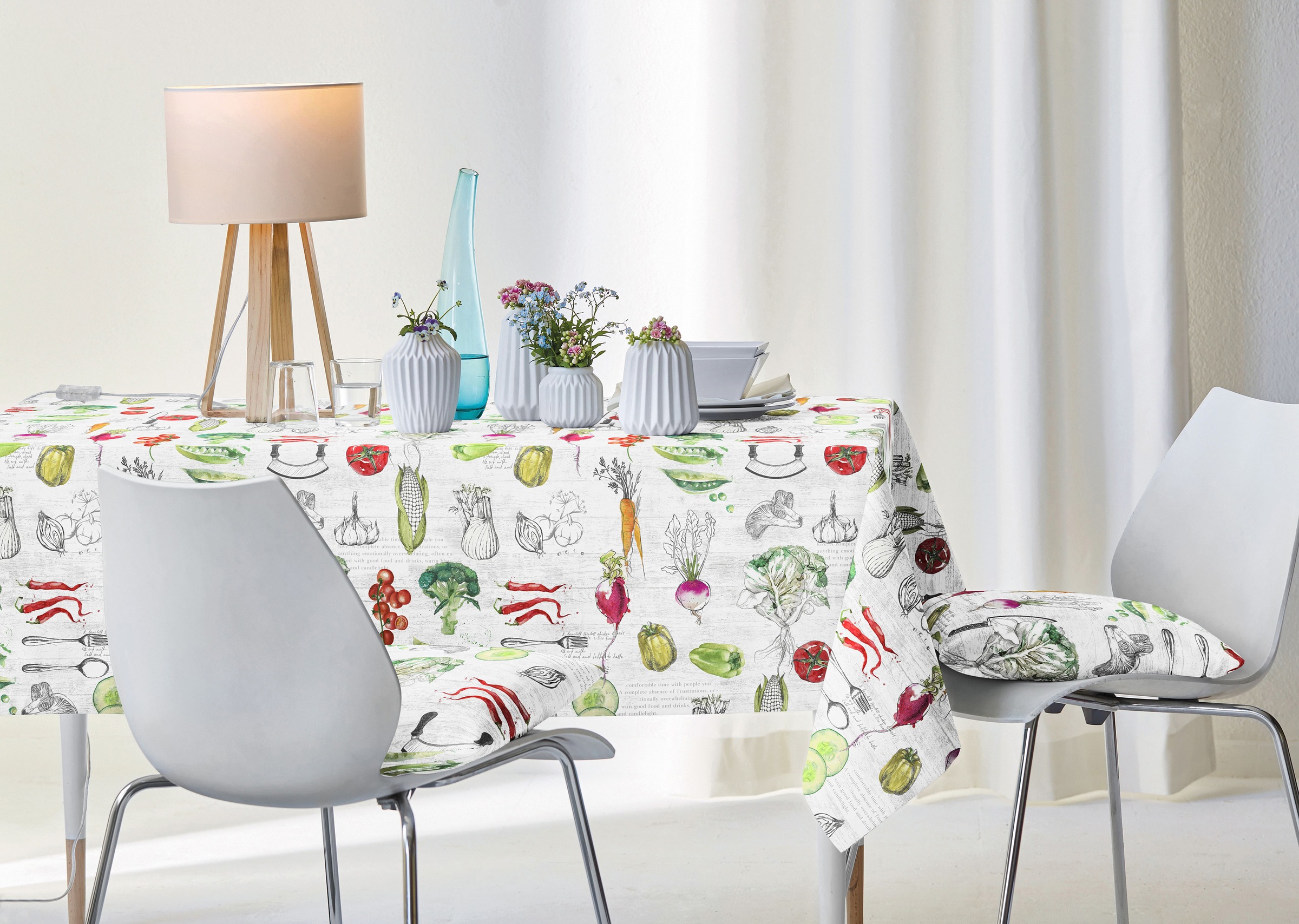 APELT Mitteldecke »3977 SUMMERTIME, Sommerdeko, Sommer«, (1 St.), Digitaldruck