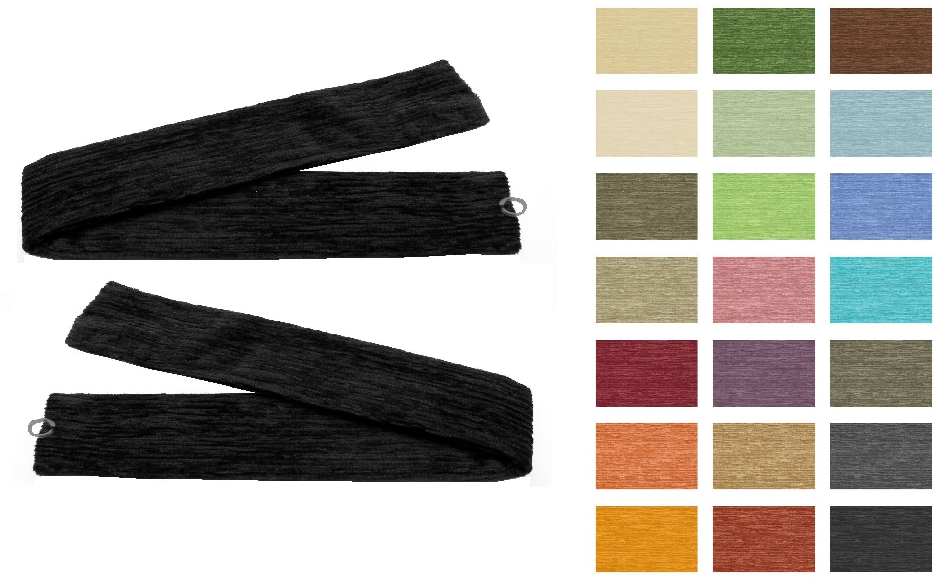Wirth Raffhalter »Thermo-Chenille 288g/m²«, (2 St.), 2-er Set