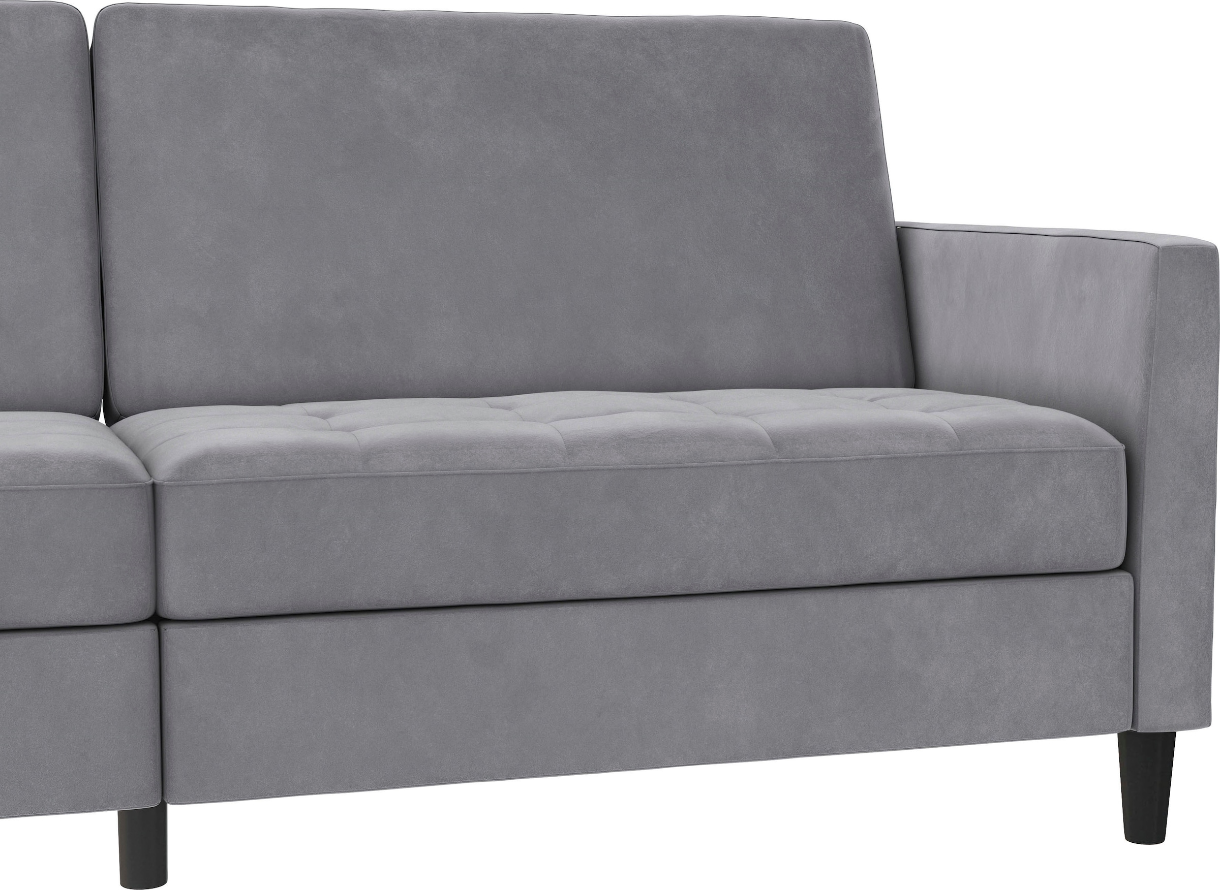 Dorel Home 3-Sitzer »Presley«, Sofa mit Bett-Funktion und verstellbarer Rückenlehne