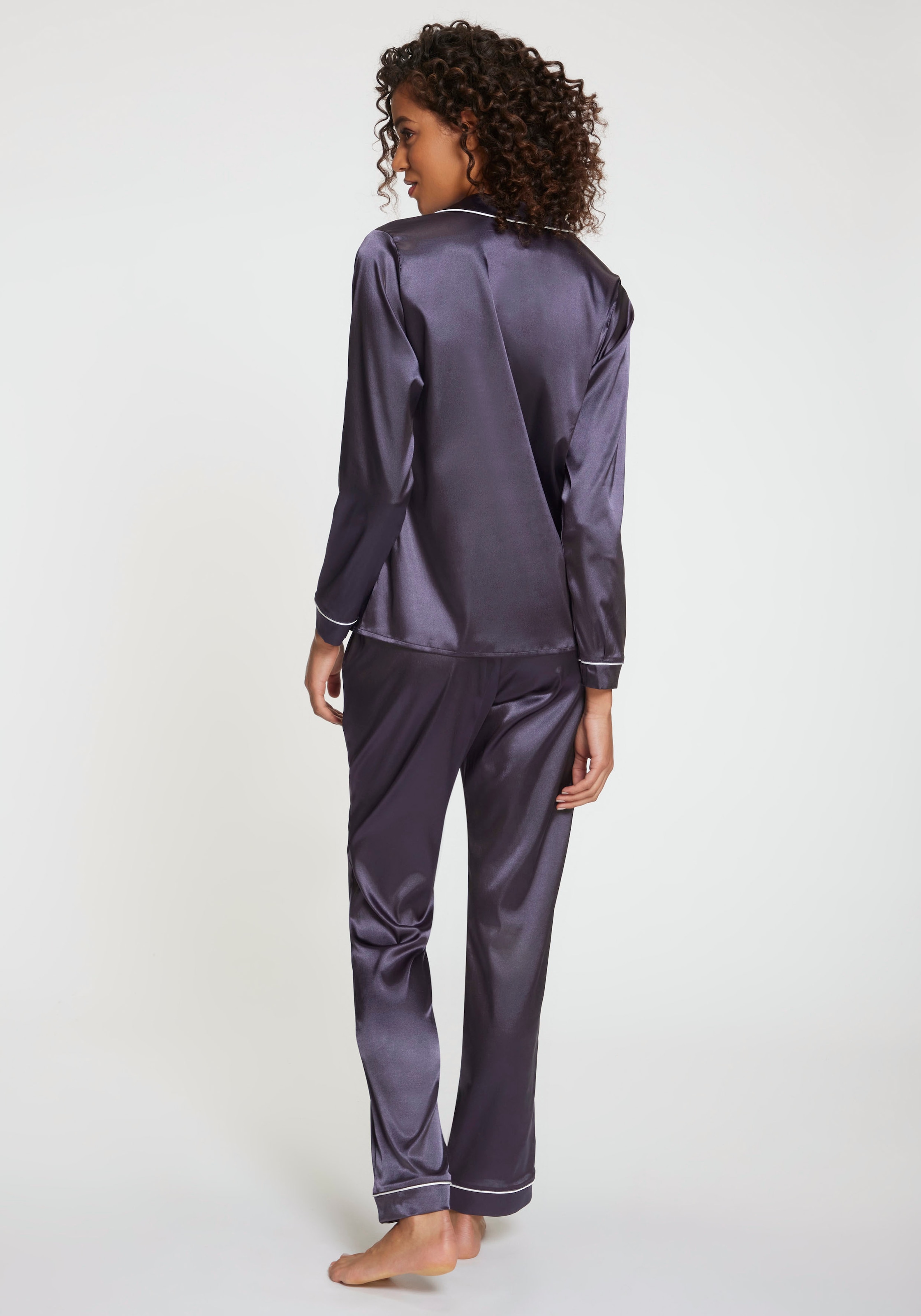 s.Oliver Pyjama, (Set, 3-teilig), incl. Schlafmaske