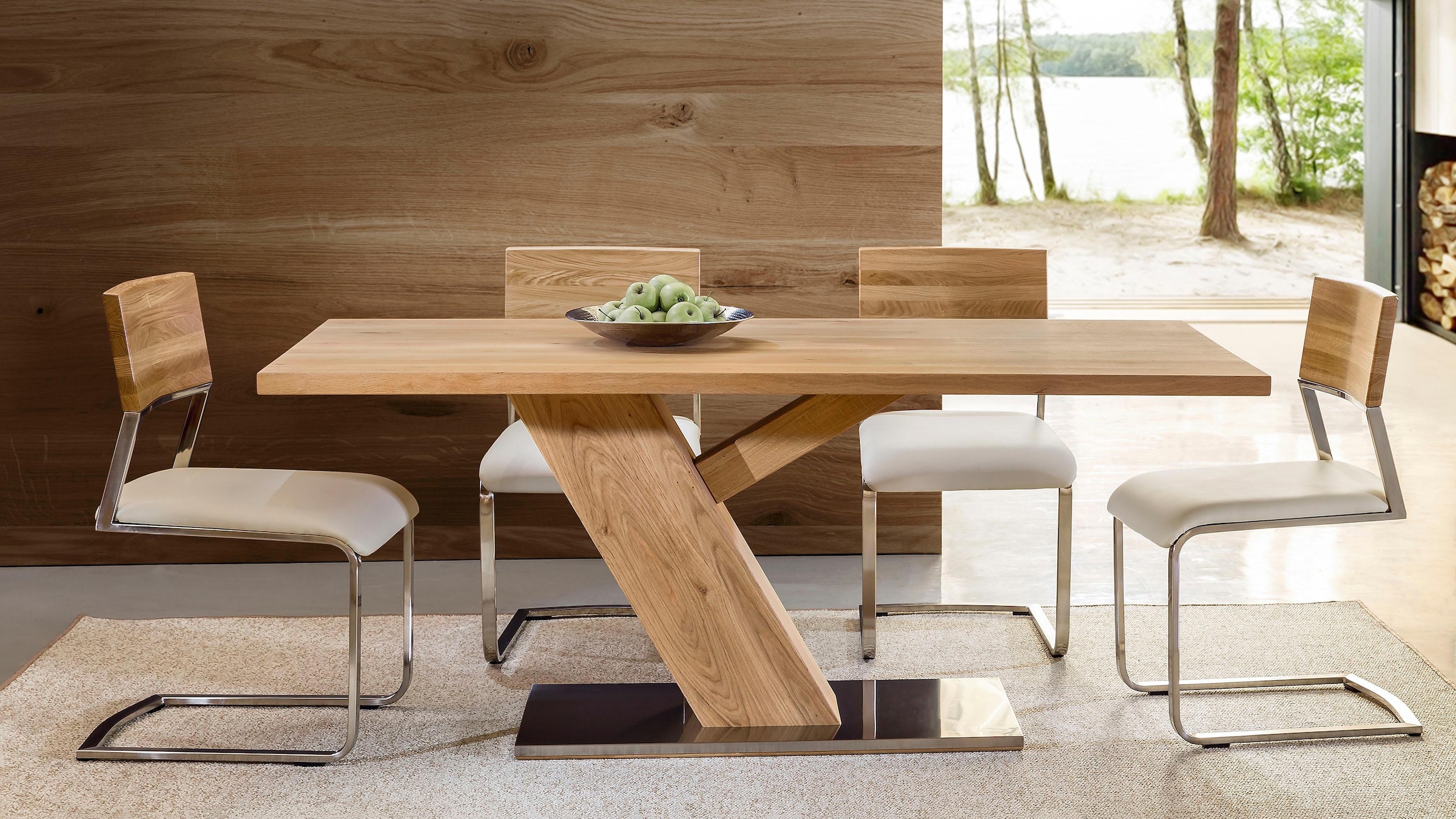 Home affaire Essgruppe, bestehend shoppen Tisch Stühlen online aus dem den Jelmoli-Versand | »Ranger« und »Aurea«