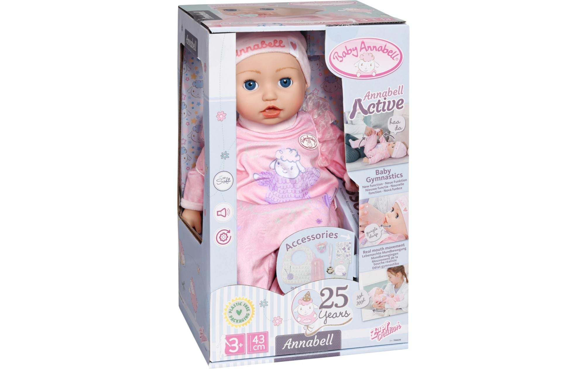 Baby Born Anziehpuppe »Annabell Interaktiv, 43 cm«