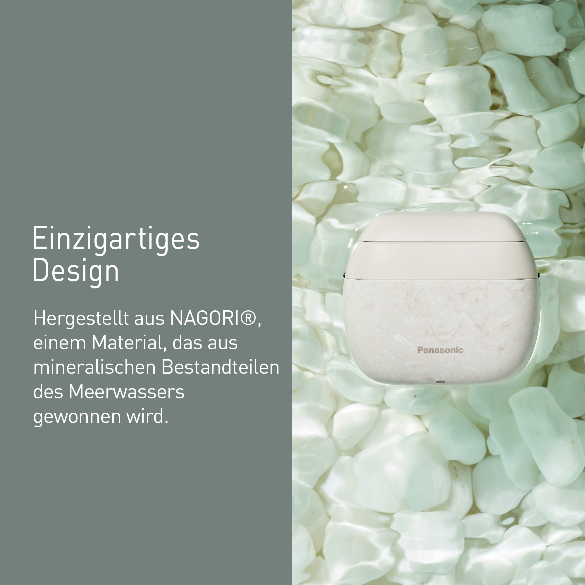 Panasonic Elektrorasierer »ES-PV6B-W803«, Kompakt, 5 Edelstahlklingen, USB-Laden (Typ-C), Bartdichten-Sensor+