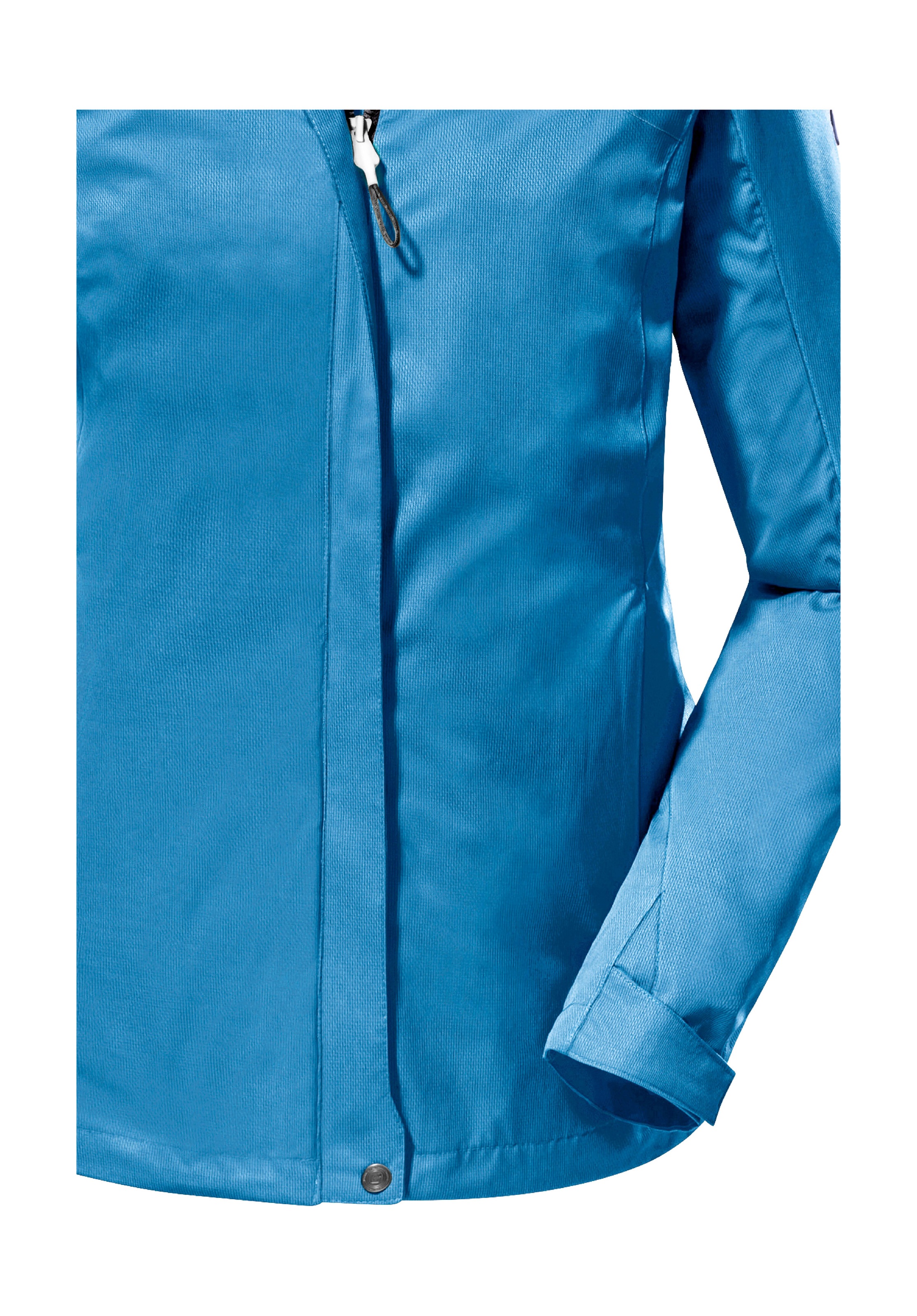 Killtec Outdoorjacke »KOS 133 WMN JCKT«, Wasser- und winddichte Damenjacke mit abnehmbarer Kapuze, PFAS-frei
