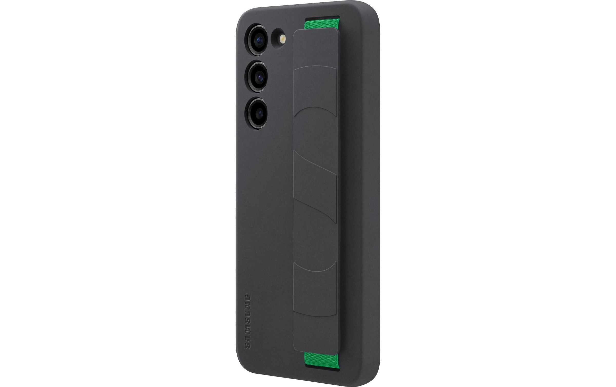 Handyhülle »Silicone Grip Cover Black«, Samsung Galaxy S23+