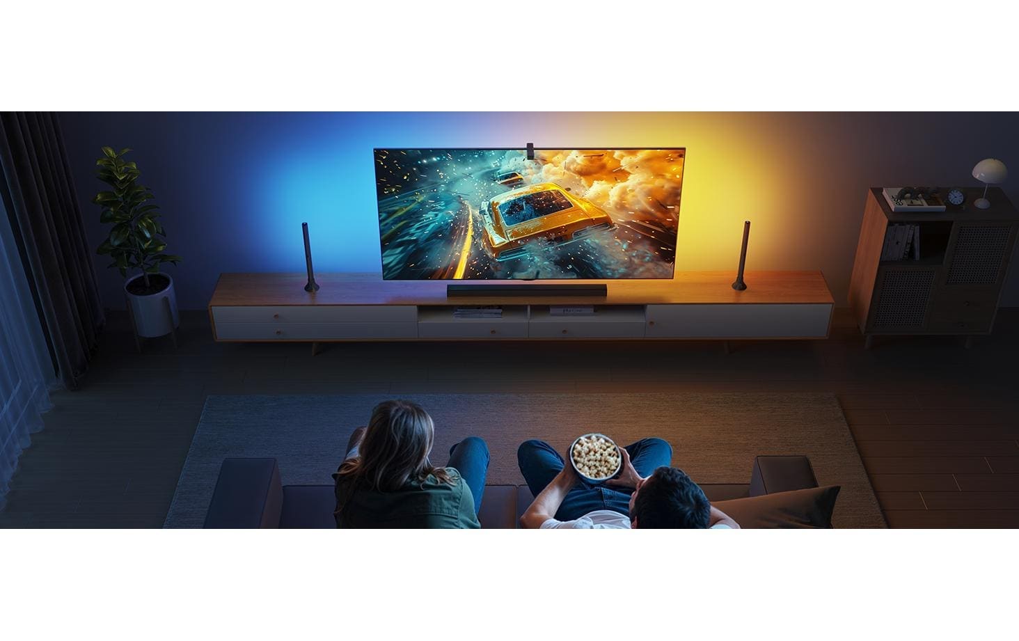Govee LED Lichtleiste »Govee Kit 2 T3 Cam, RGBIC, WiFi + BT«, 30 flammig