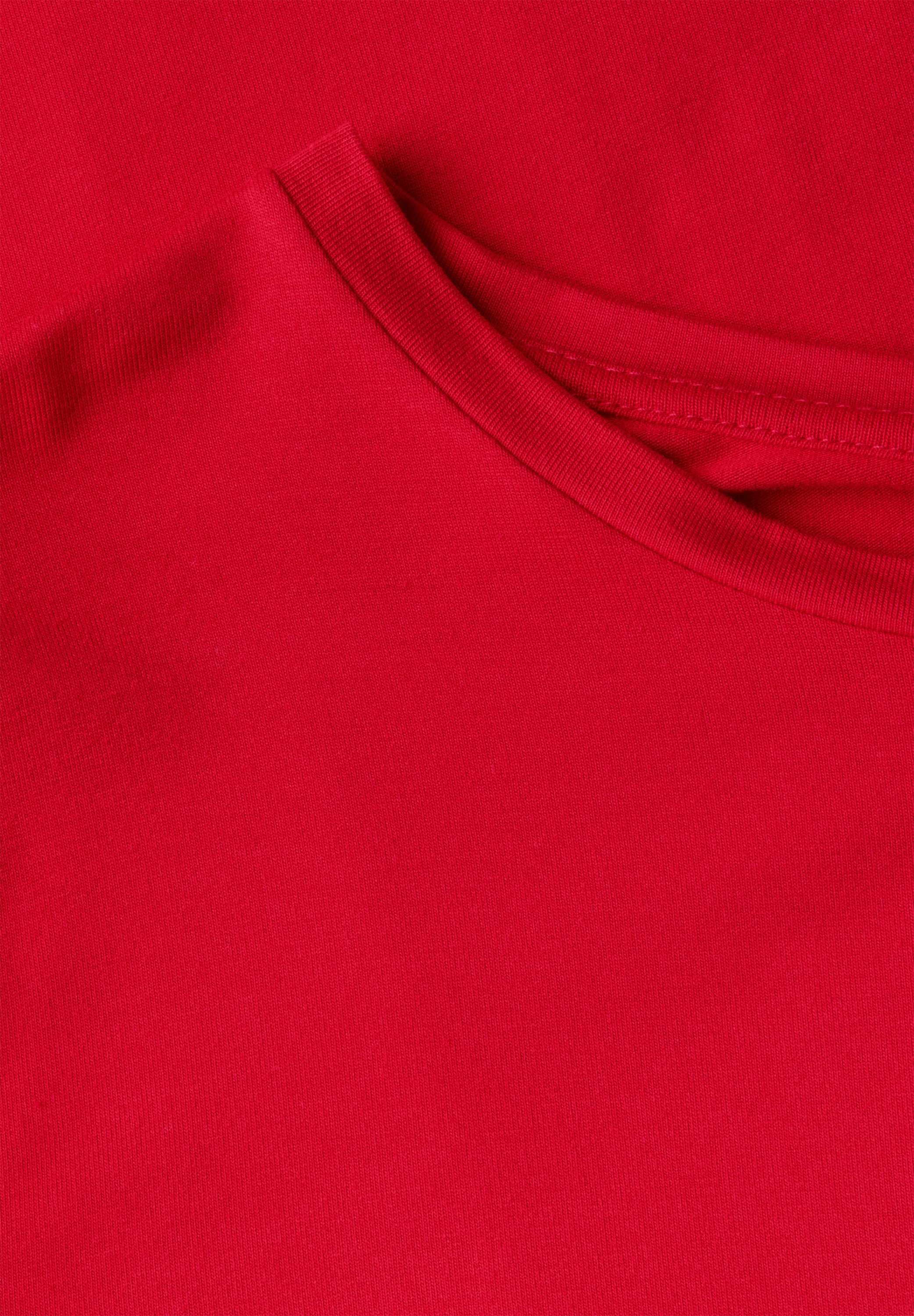 STREET ONE Shirtkleid, Sommerkleid mit Schlitzdetail