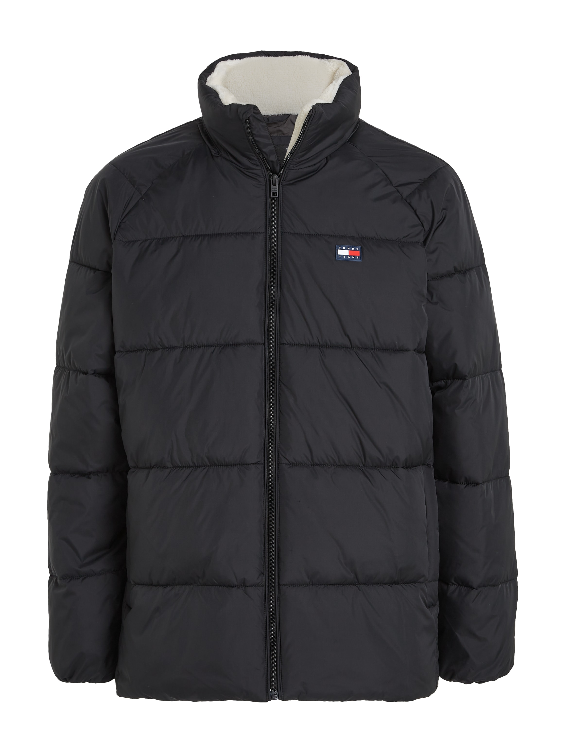 Tommy Jeans Steppjacke »TJM POLY PUFFER EXT«, ohne Kapuze