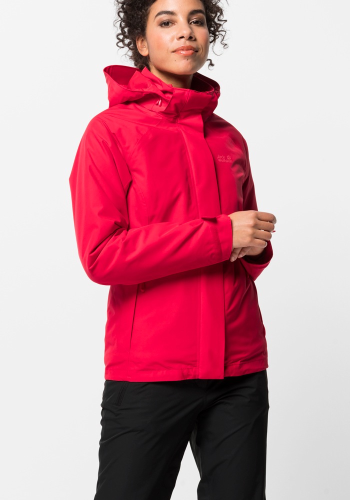 Jack Wolfskin 3-in-1-Funktionsjacke »ICELAND VOYAGE 3IN1 WOMEN«, mit Kapuze  online bestellen bei Jelmoli-Versand Schweiz