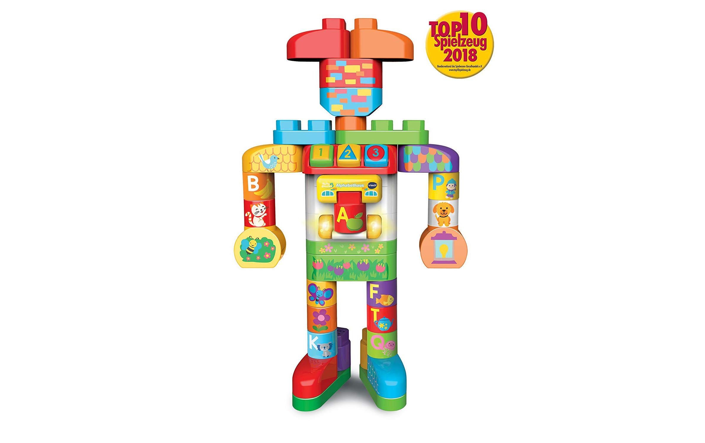 Vtech® Konstruktions-Spielset »Alphabethaus«