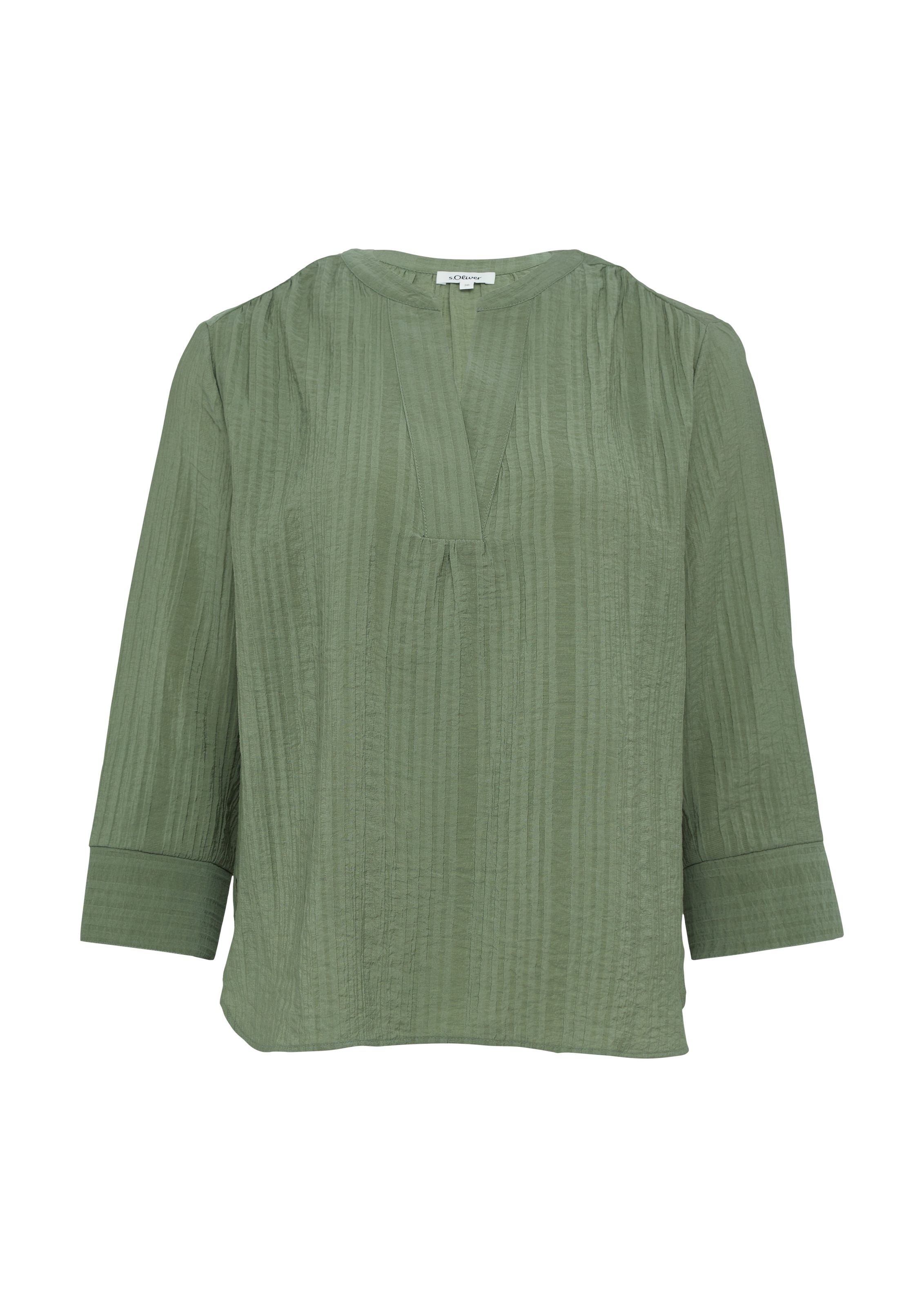 s.Oliver Shirtbluse, mit 3/4-Ärmeln und im Tunika-Look